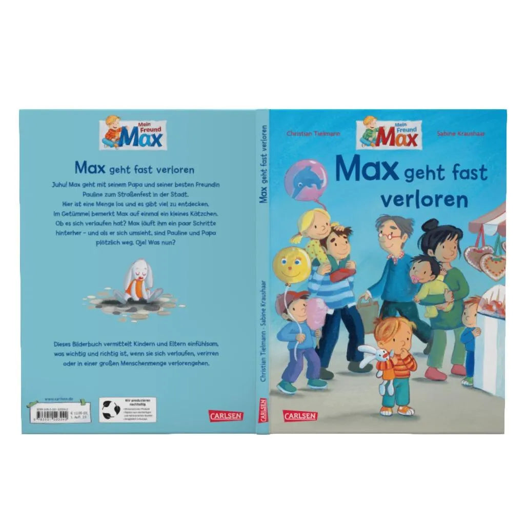 Produktansicht: Max-Bilderbücher: Max geht fast verloren (Gebundene Ausgabe)