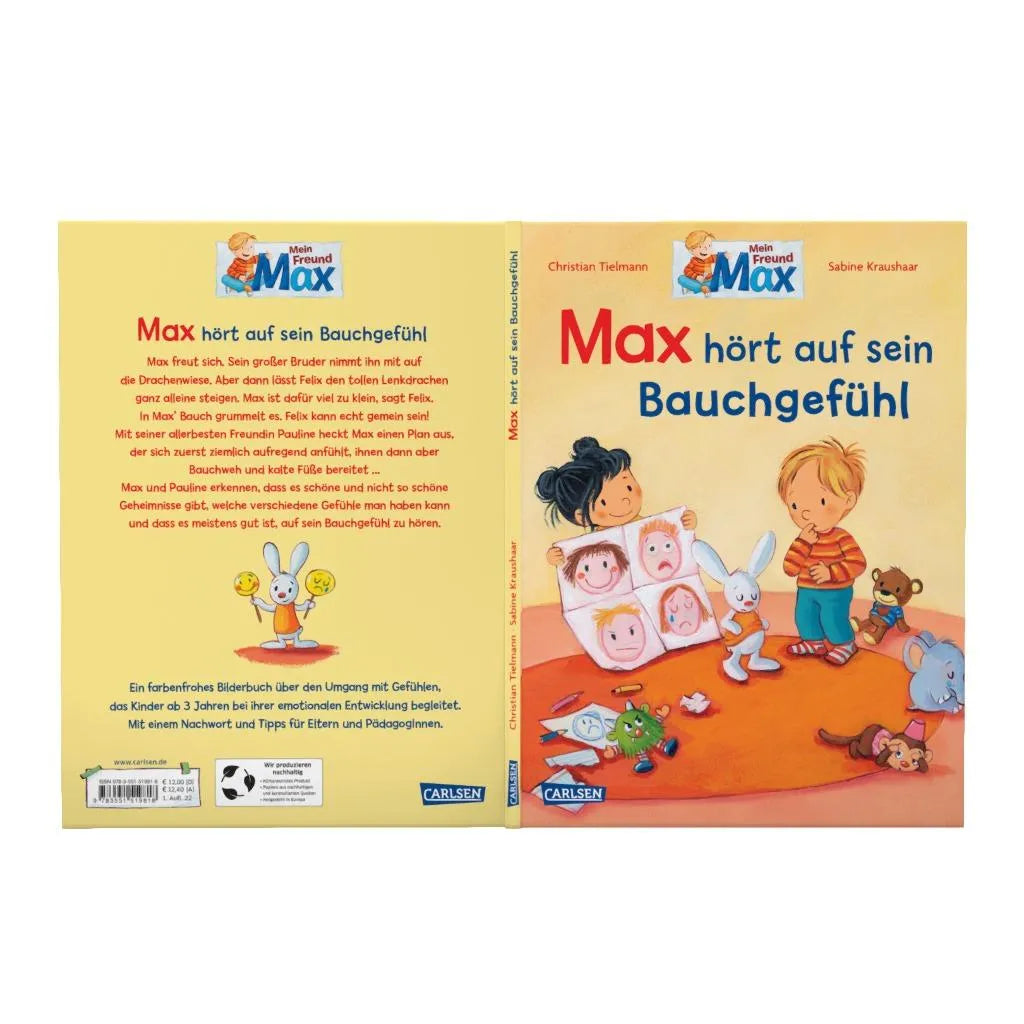 Christian Tielmann - Max-Bilderbücher: Max hört auf sein Bauchgefühl