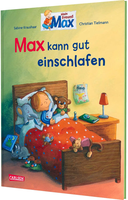 Buchcover von 'Max-Bilderbücher: Max kann gut einschlafen' - Gebundene Ausgabe von Christian Tielmann