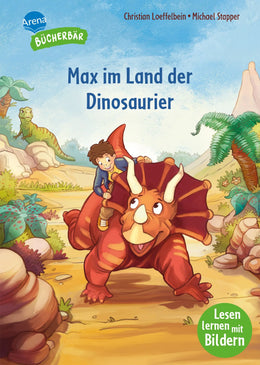 Cover: Max im Land der Dinosaurier (Hardcover) von Christian Loeffelbein