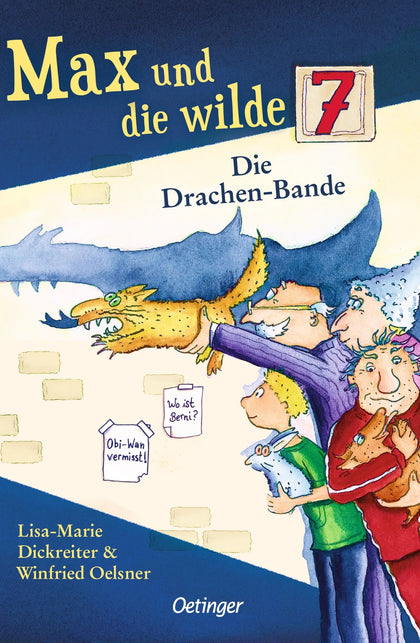 Buchcover von 'Max und die wilde 7 3. Die Drachen-Bande' - Taschenbuch von Lisa-Marie Dickreiter