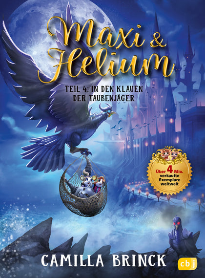 Cover: Maxi &amp; Helium – In den Klauen der Taubenjäger (E-Book) von Camilla Brinck