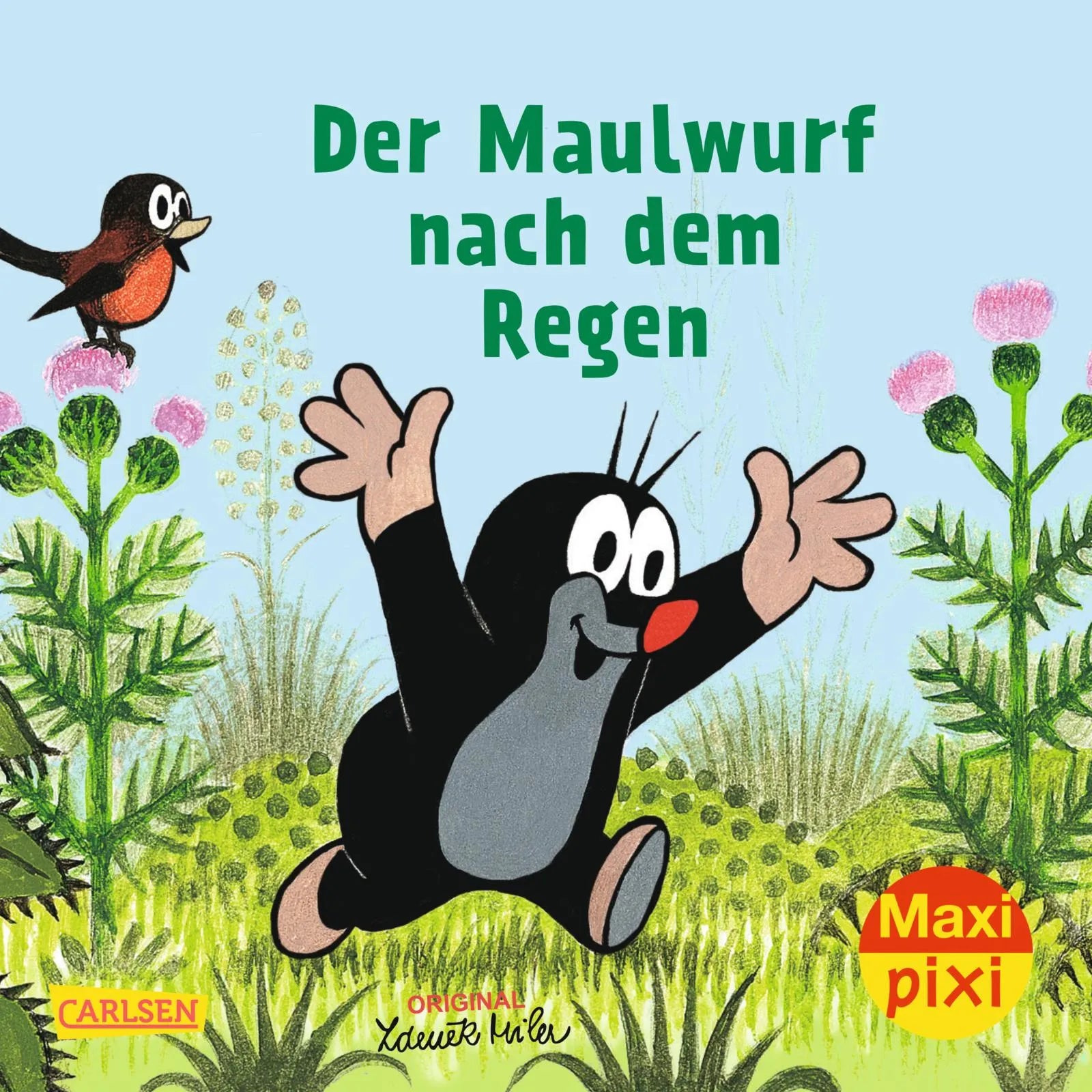 Buchcover von 'Maxi Pixi 200: Der Maulwurf nach dem Regen' - Taschenbuch von Hanna Sörensen