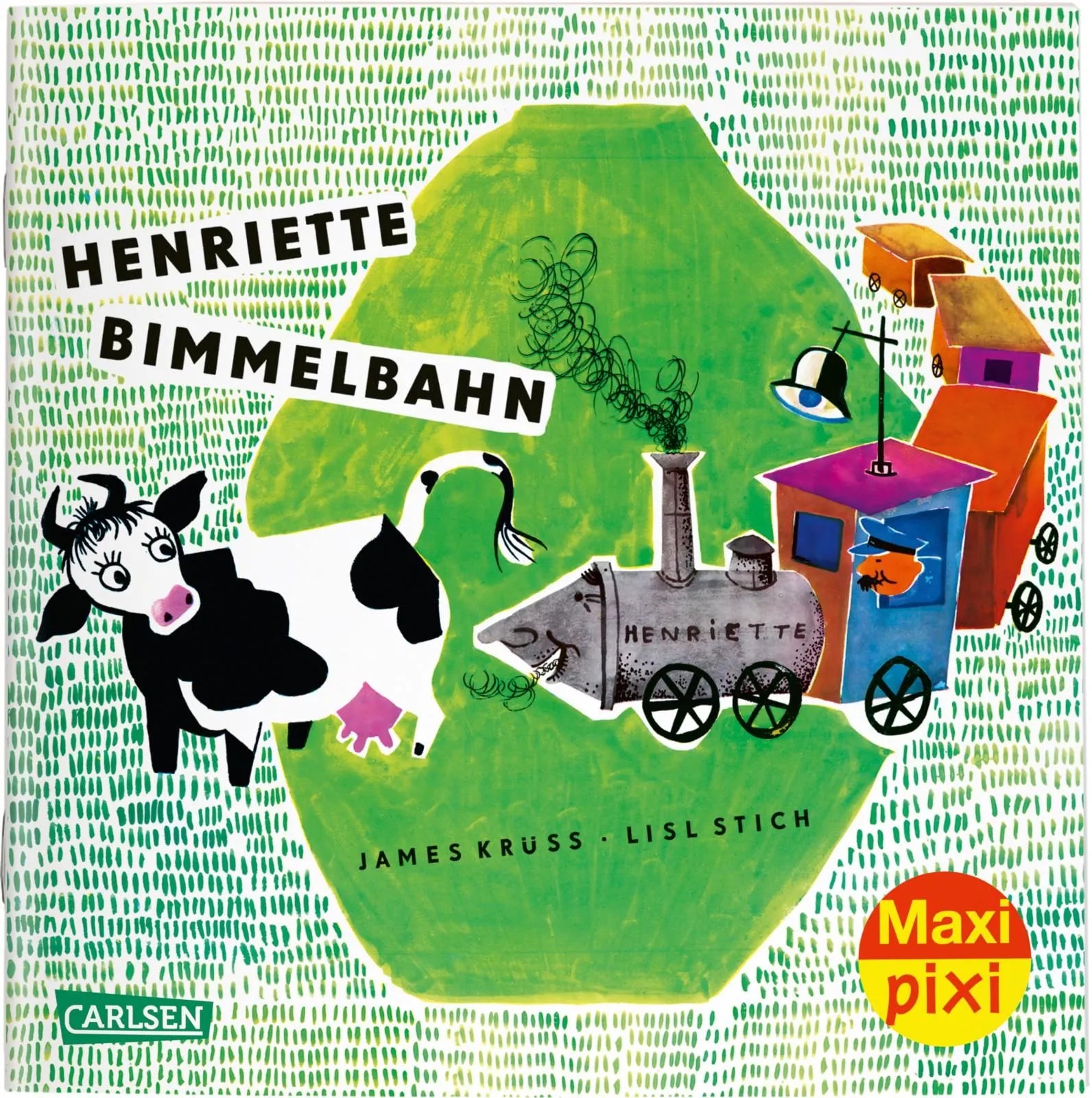 Buchcover von 'Maxi Pixi 276: Henriette Bimmelbahn' - Taschenbuch von James Krüss