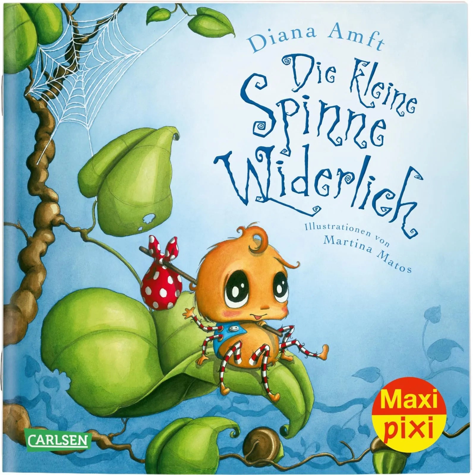 Buchcover von 'Maxi Pixi 311: Die kleine Spinne Widerlich' - Taschenbuch von Diana Amft