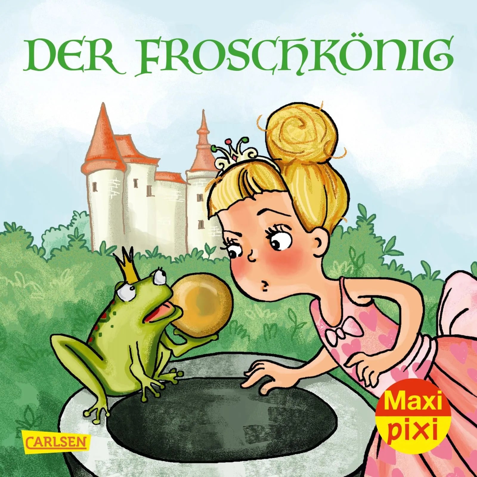 Buchcover von 'Maxi Pixi 339: Der Froschkönig' - Taschenbuch von Brüder Grimm