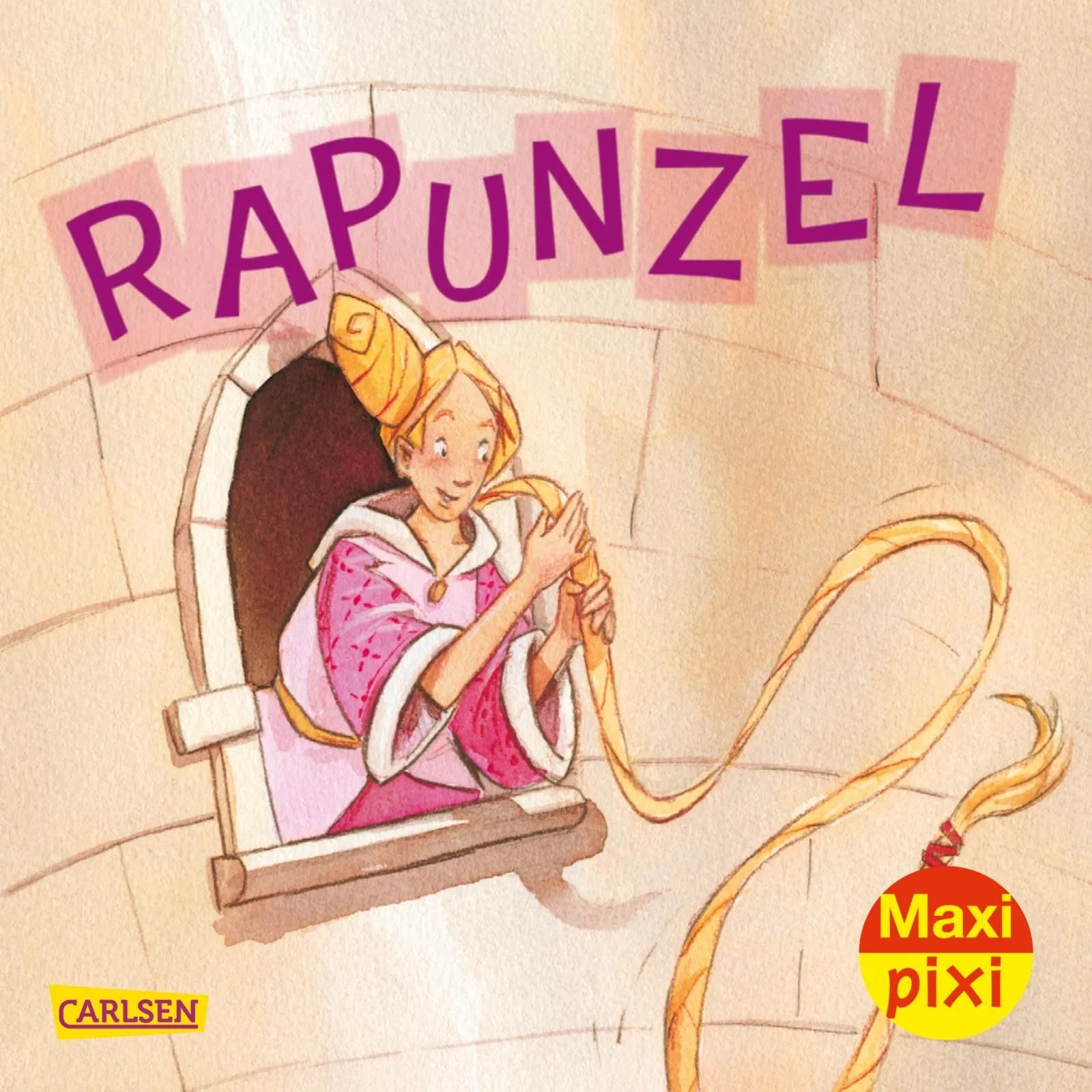 Buchcover von 'Maxi Pixi 341: Rapunzel' - Taschenbuch von Brüder Grimm