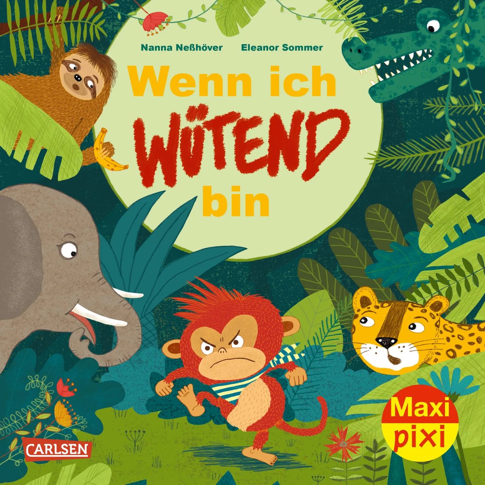 Buchcover von 'Maxi Pixi 360: Wenn ich wütend bin' - Taschenbuch von Nanna Neßhöver