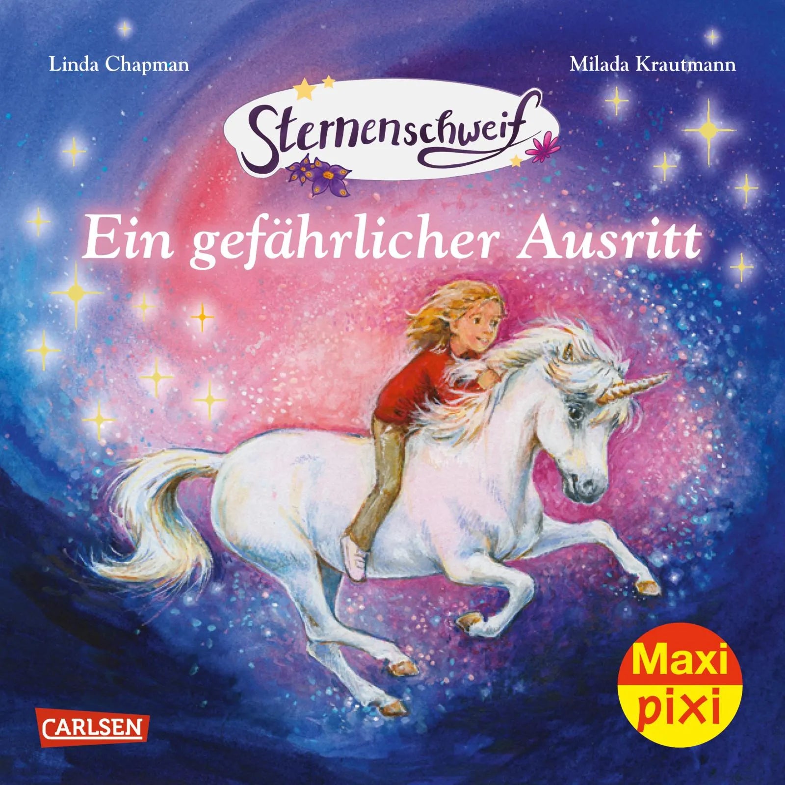 Buchcover von 'Maxi Pixi 370: Sternenschweif: Ein gefährlicher Ausritt' - Taschenbuch von Linda Chapman