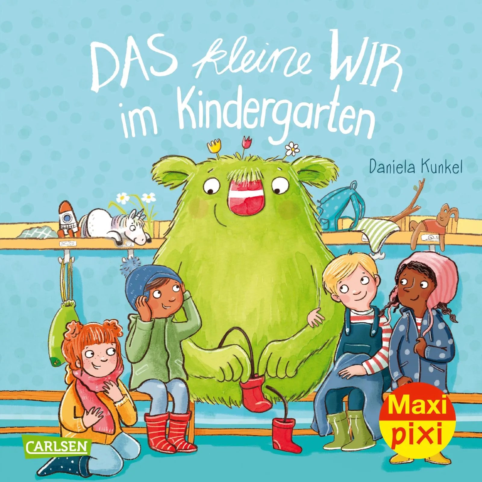 Buchcover von 'Maxi Pixi 389: Das kleine WIR im Kindergarten' - Taschenbuch von Daniela Kunkel