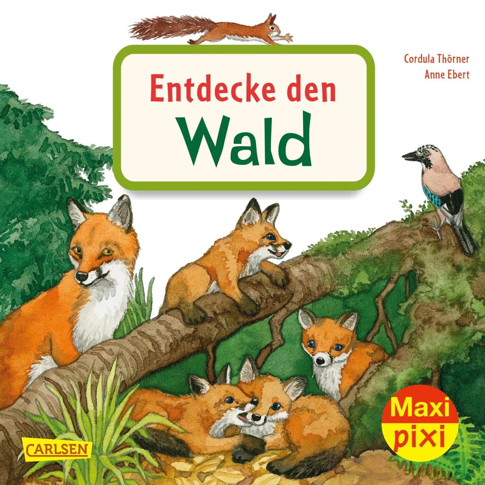 Buchcover von 'Maxi Pixi 399: Entdecke den Wald' - Taschenbuch von Cordula Thörner