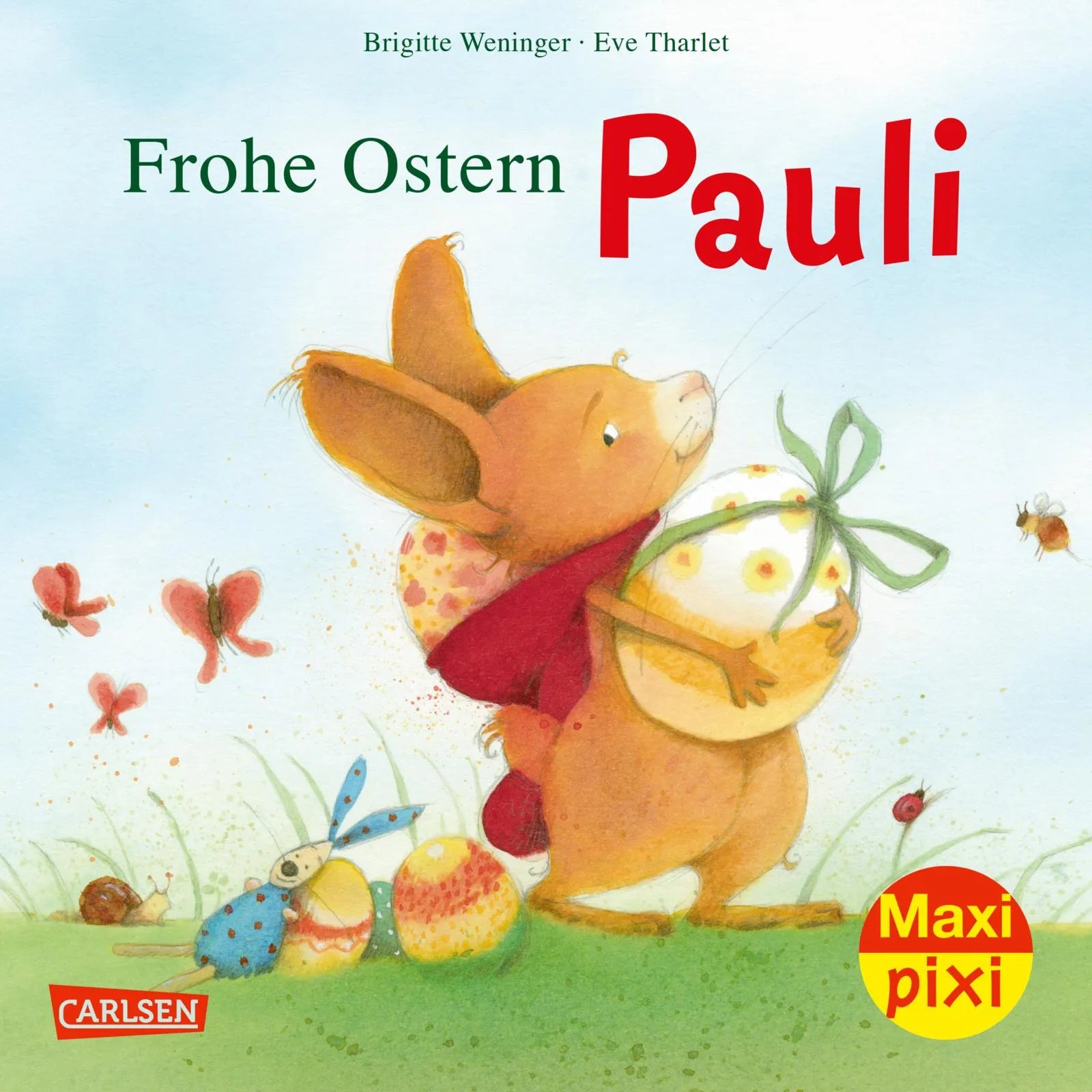 Buchcover von 'Maxi Pixi 412: Frohe Ostern, Pauli!' - Taschenbuch von Brigitte Weninger