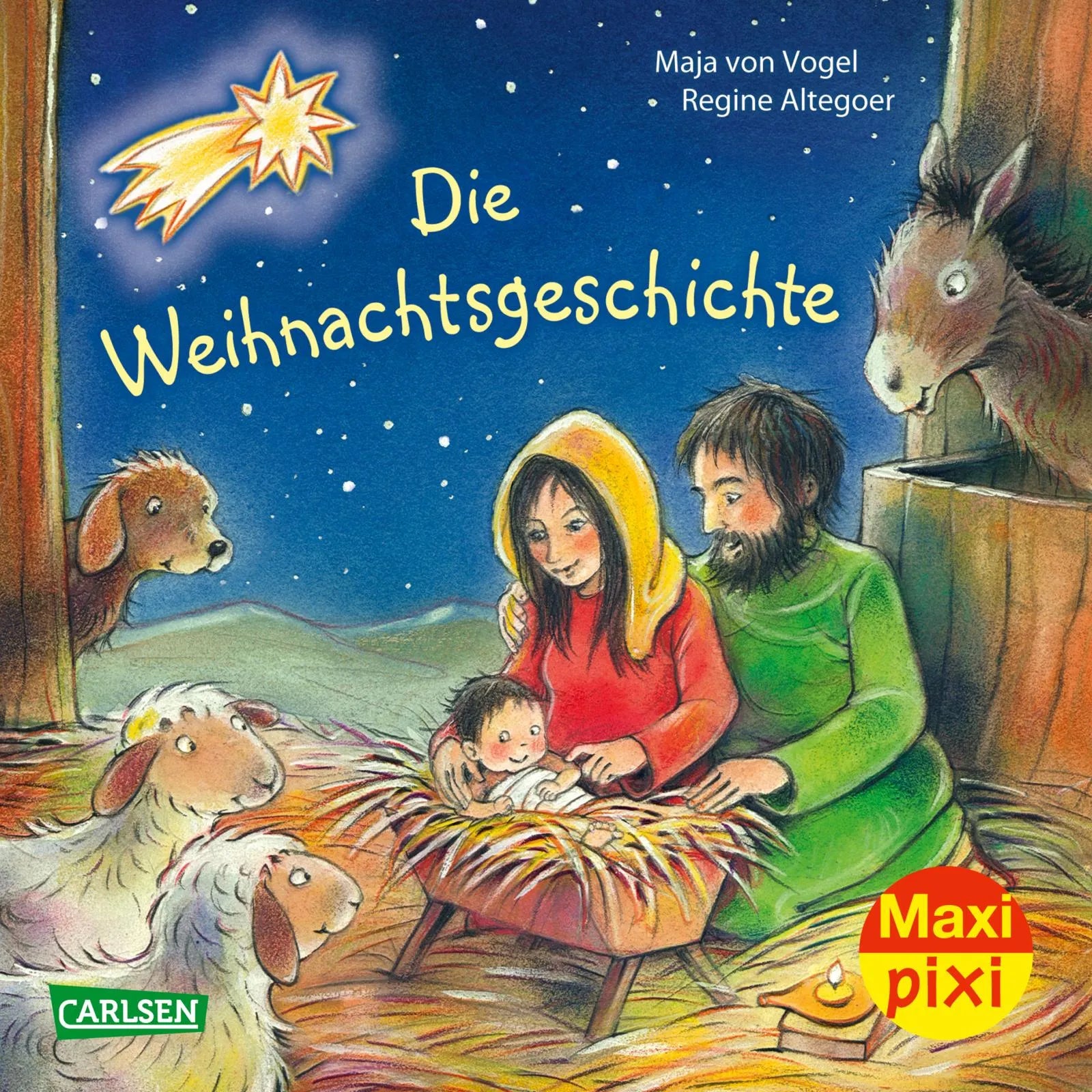 Buchcover von 'Maxi Pixi 421: Die Weihnachtsgeschichte' - Taschenbuch von Maja von Vogel