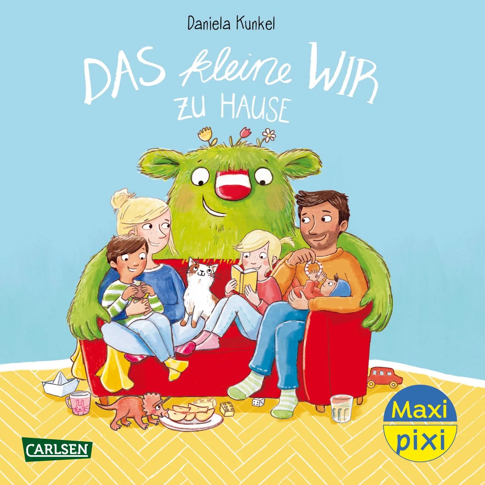 Buchcover von 'Maxi Pixi 431: Das kleine WIR zu Hause' - Taschenbuch von Daniela Kunkel