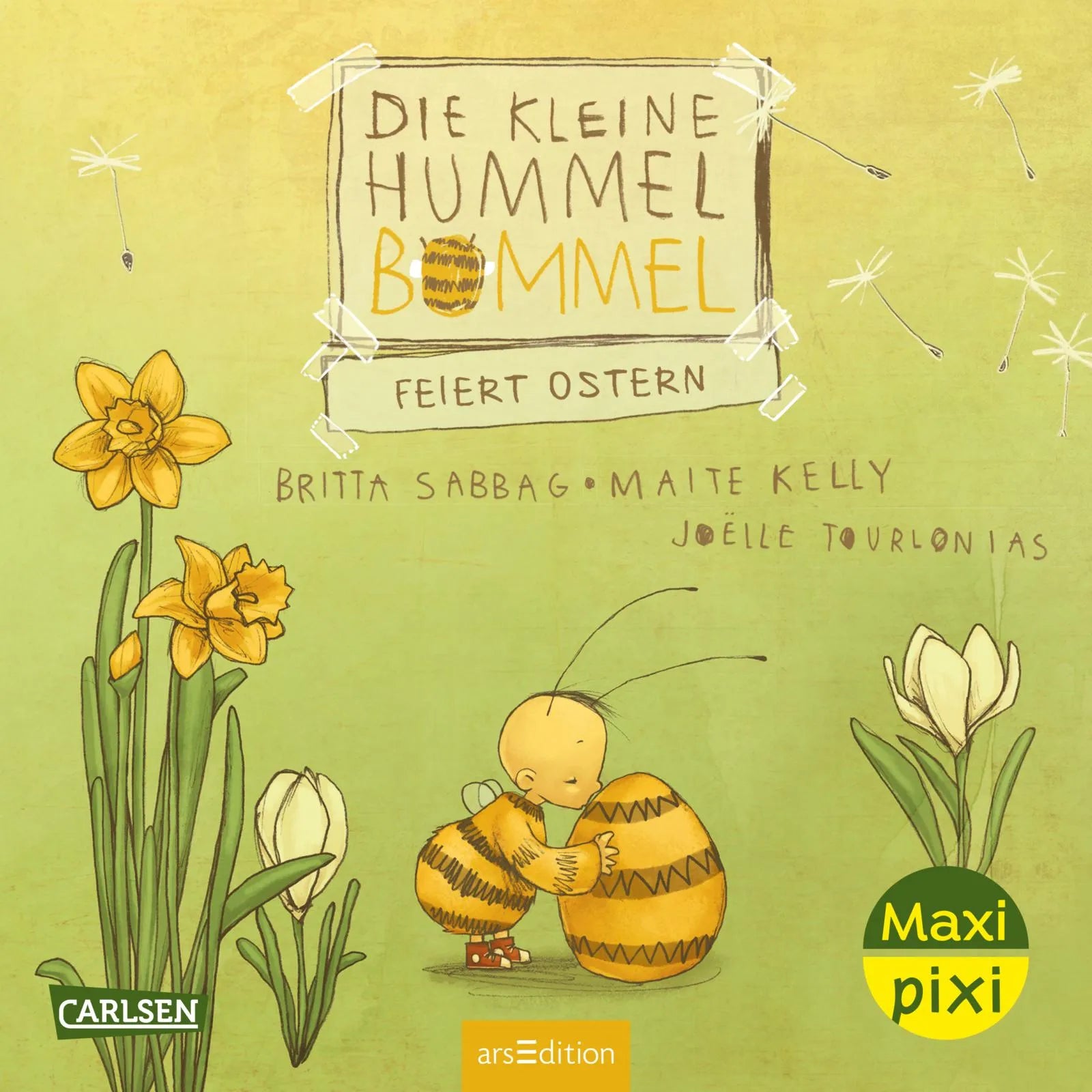 Buchcover von 'Maxi Pixi 437: Die kleine Hummel Bommel feiert Ostern' - Taschenbuch von Britta Sabbag
