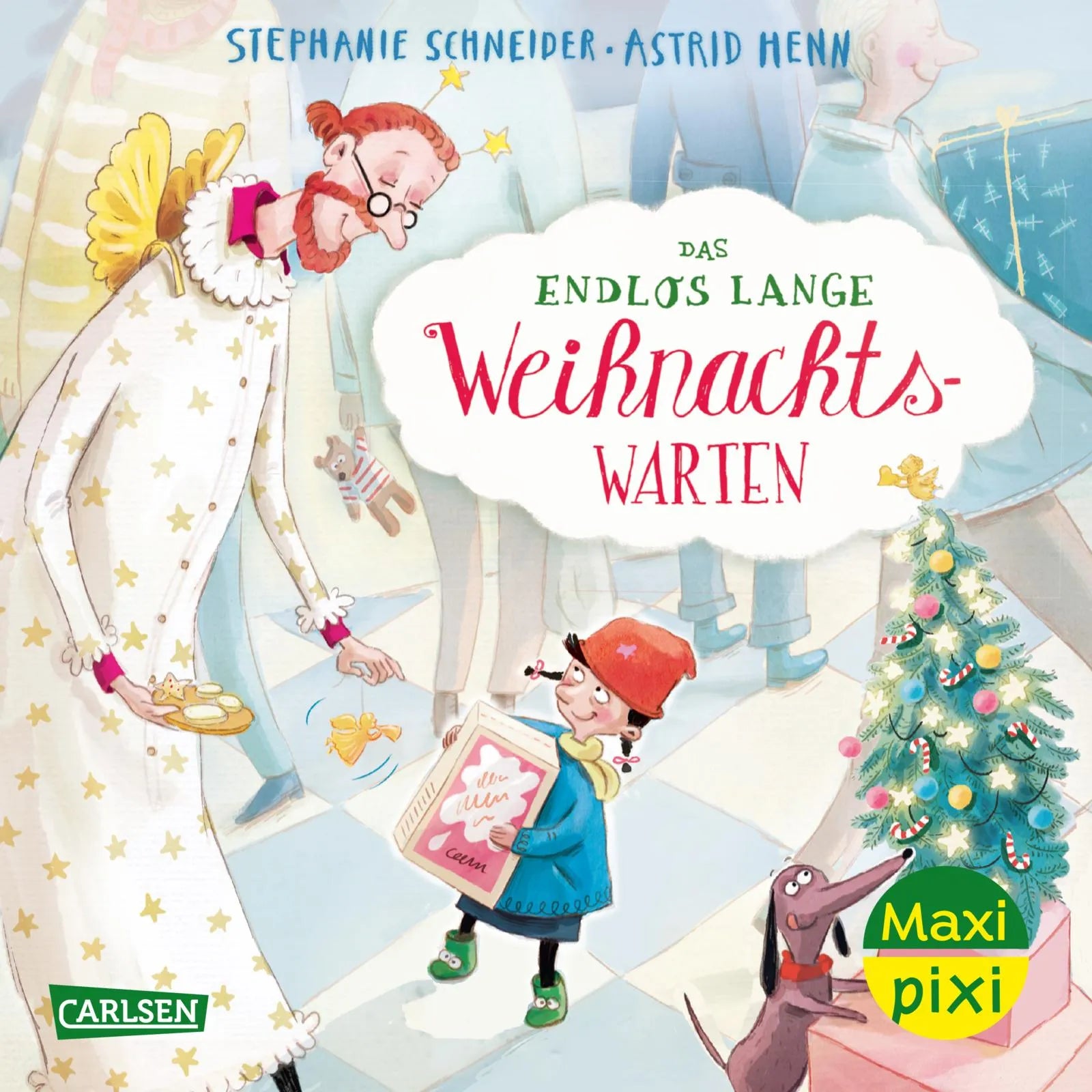 Buchcover von 'Maxi Pixi 448: Das endlos lange Weihnachtswarten' - Taschenbuch von Stephanie Schneider