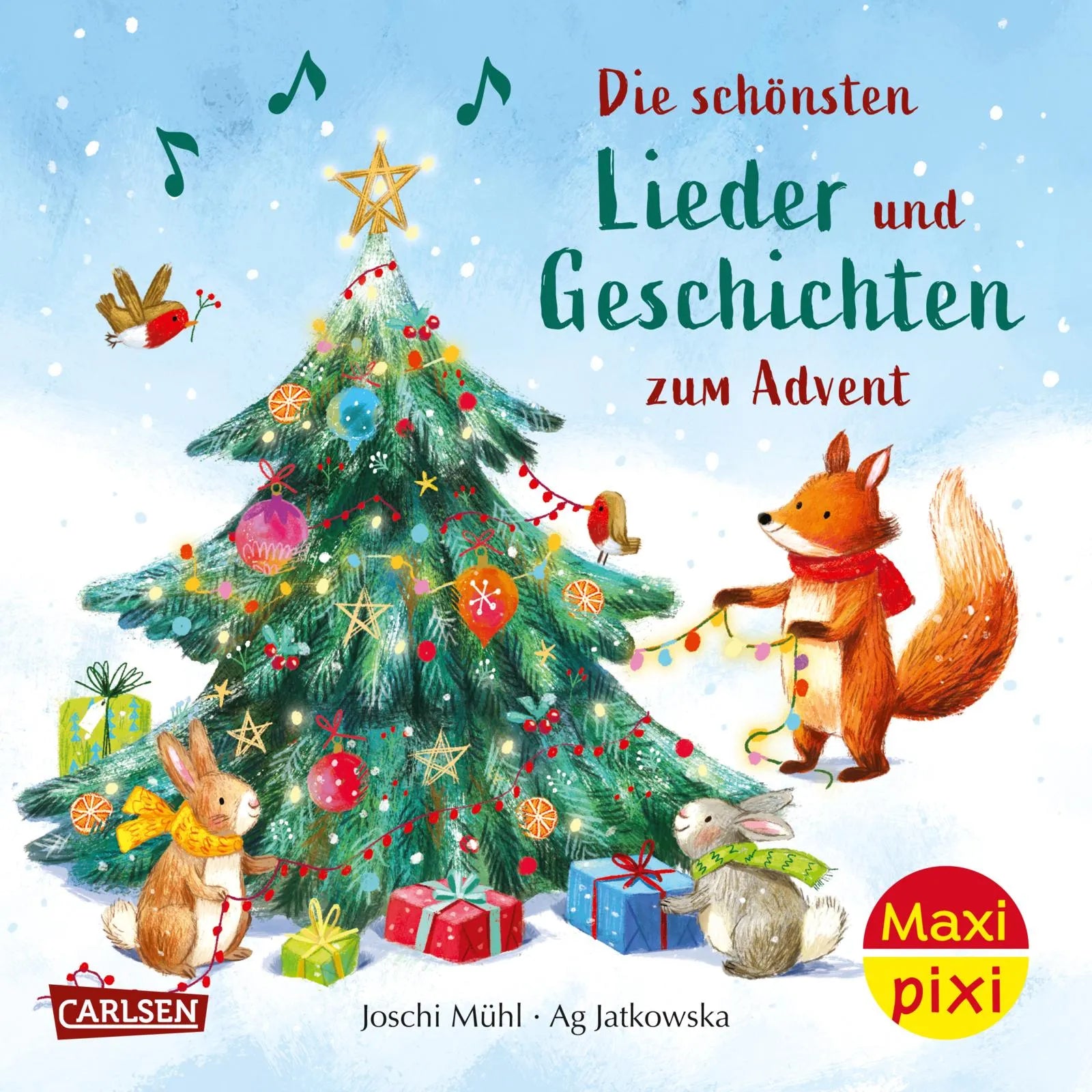 Buchcover von 'Maxi Pixi 455: Die schönsten Lieder und Geschichten zum Advent' - Taschenbuch von Joschi Mühl