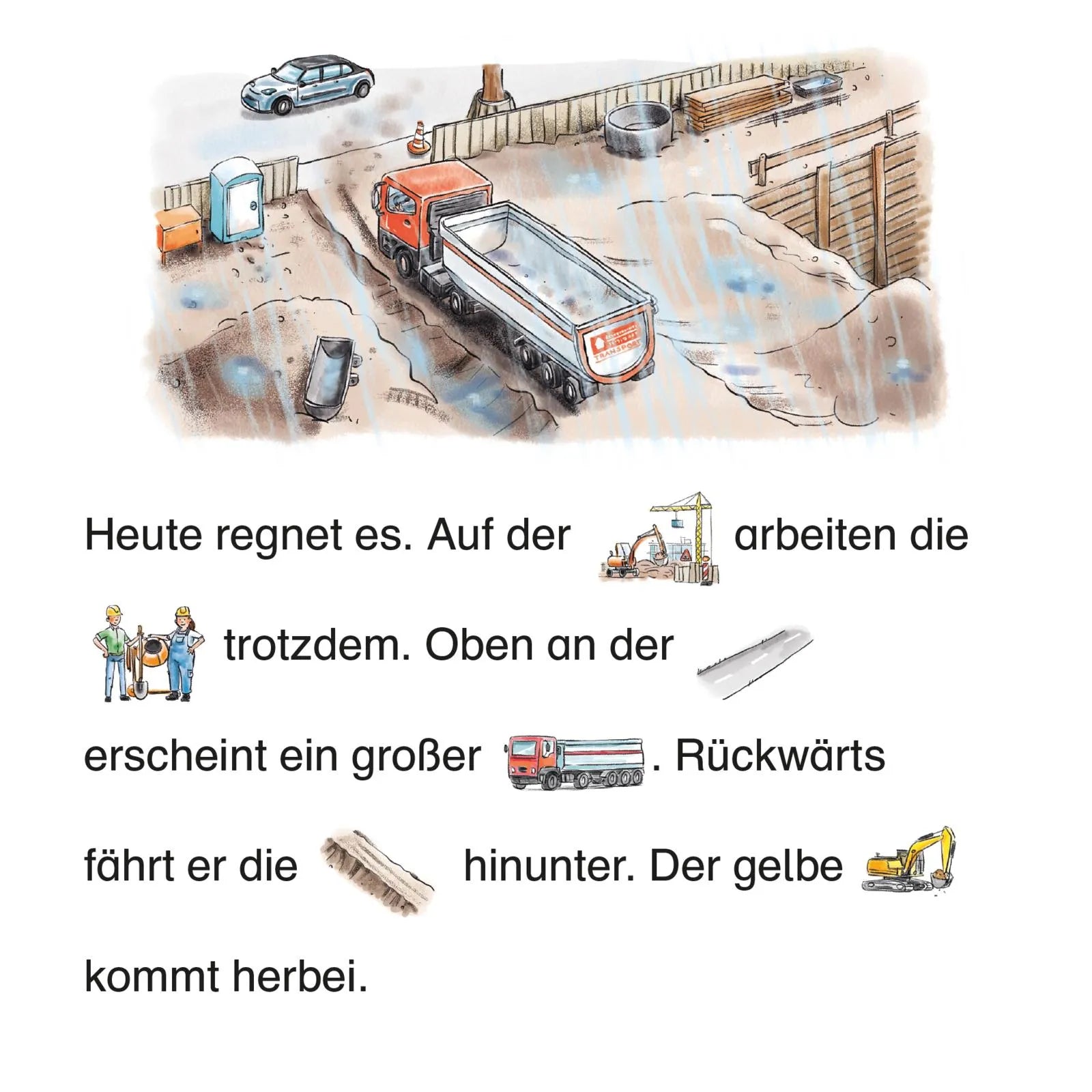 Produktansicht: Maxi Pixi 472: Baggergeschichten (Taschenbuch)