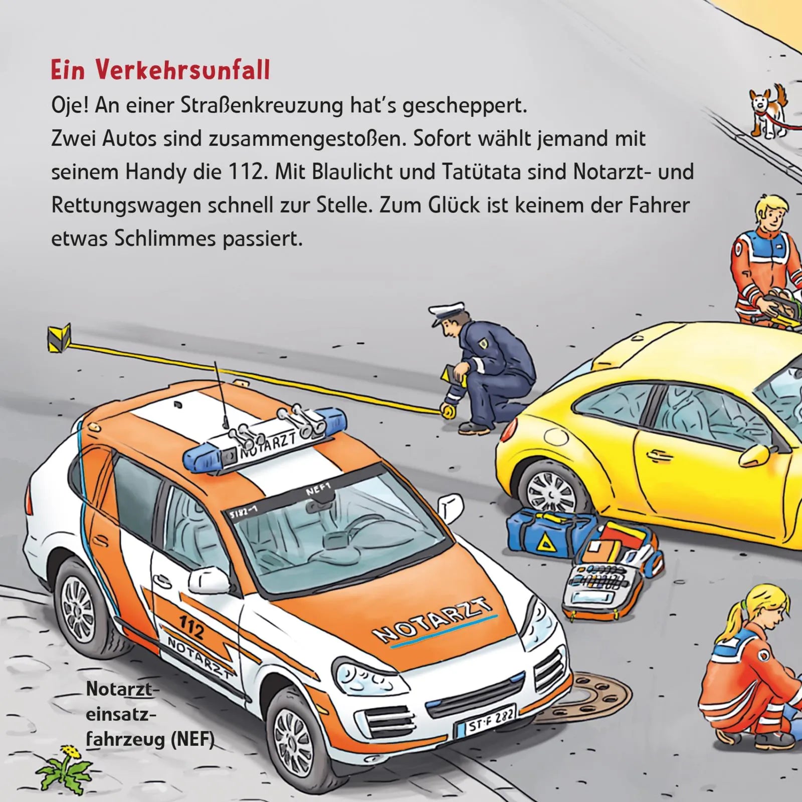 Produktansicht: Maxi Pixi 487: Entdecke die Rettungsfahrzeuge (Taschenbuch)