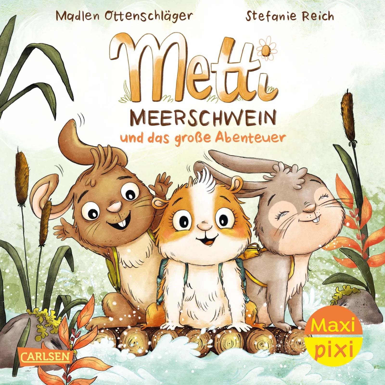 Buchcover von 'Maxi Pixi 491: Metti Meerschwein und das große Abenteuer' - Taschenbuch von Madlen Ottenschläger