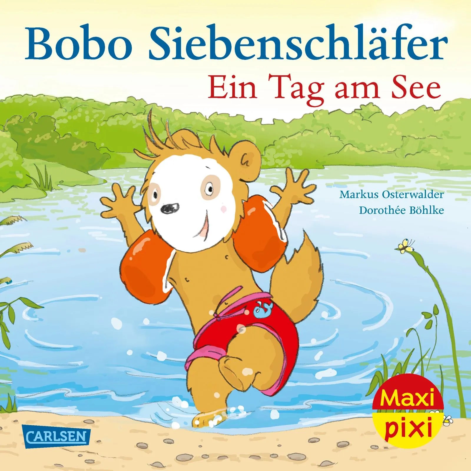 Buchcover von 'Maxi Pixi 503: Bobo Siebenschläfer. Ein Tag am See' - Taschenbuch von Markus Osterwalder