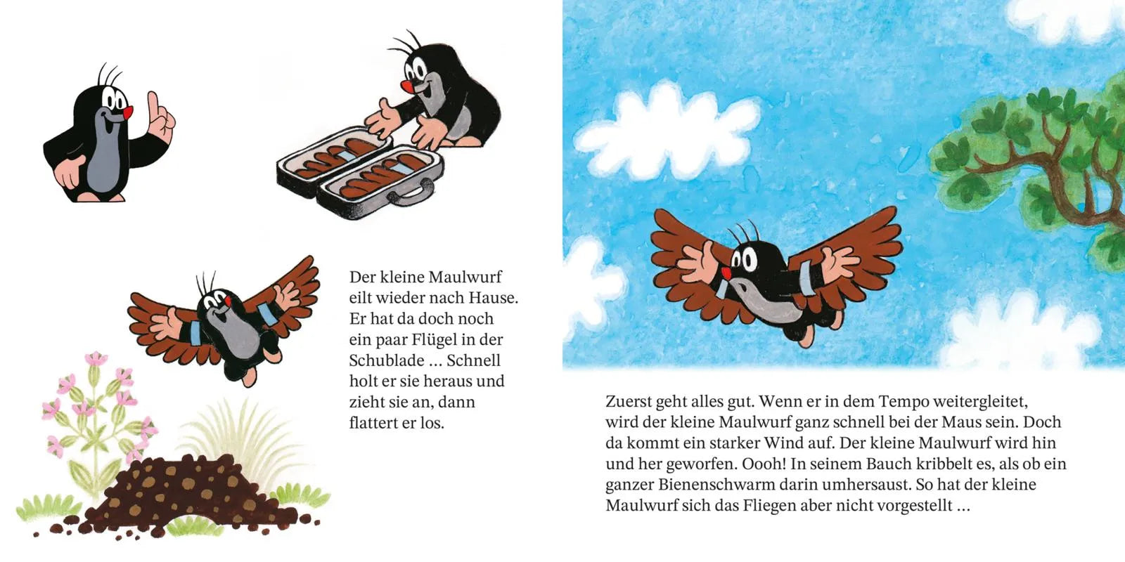 Abbildung von 'Maxi Pixi 504: Der kleine Maulwurf unterwegs'