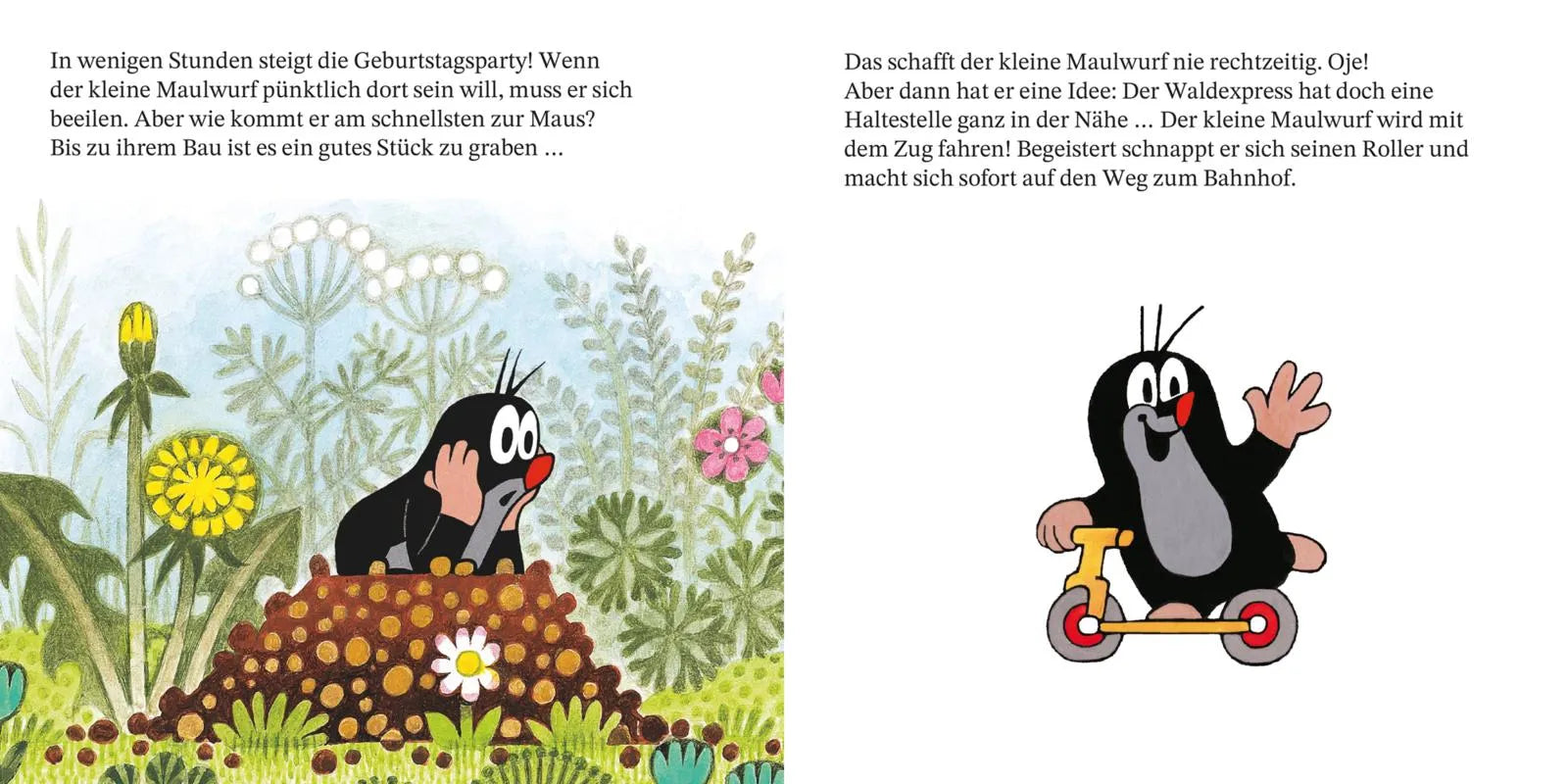 Produktansicht: Maxi Pixi 504: Der kleine Maulwurf unterwegs (Taschenbuch)