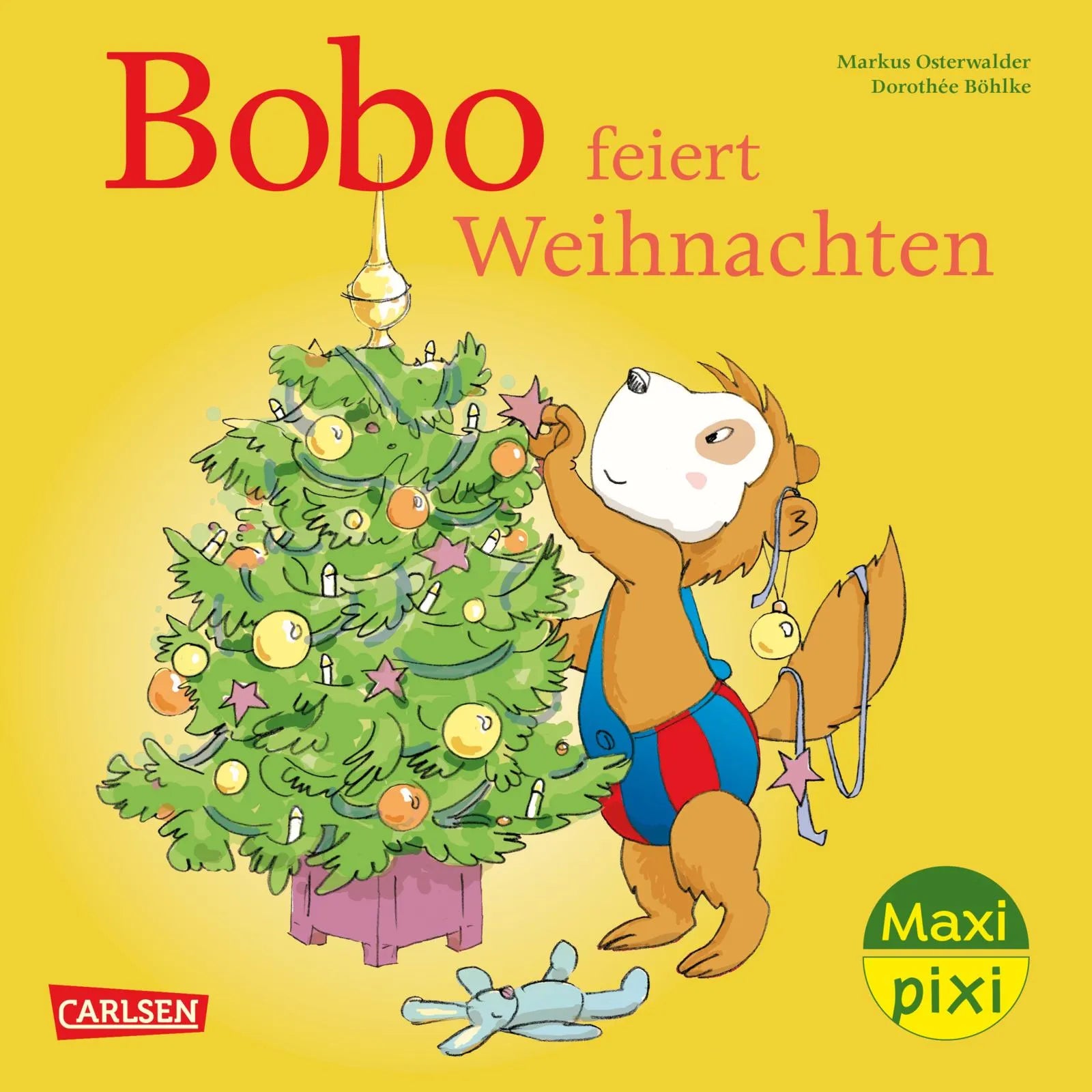 Cover: Maxi Pixi 509: Bobo feiert Weihnachten (Taschenbuch) von Markus Osterwalder