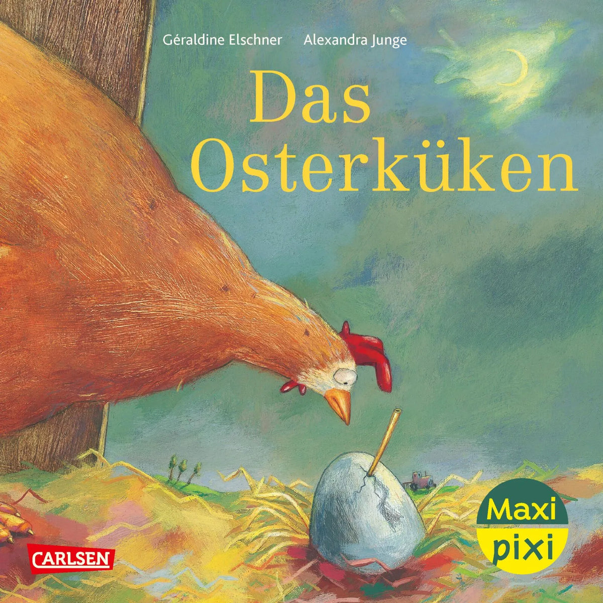 Cover: Maxi Pixi 526: Das Osterküken (Taschenbuch) von Géraldine Elschner