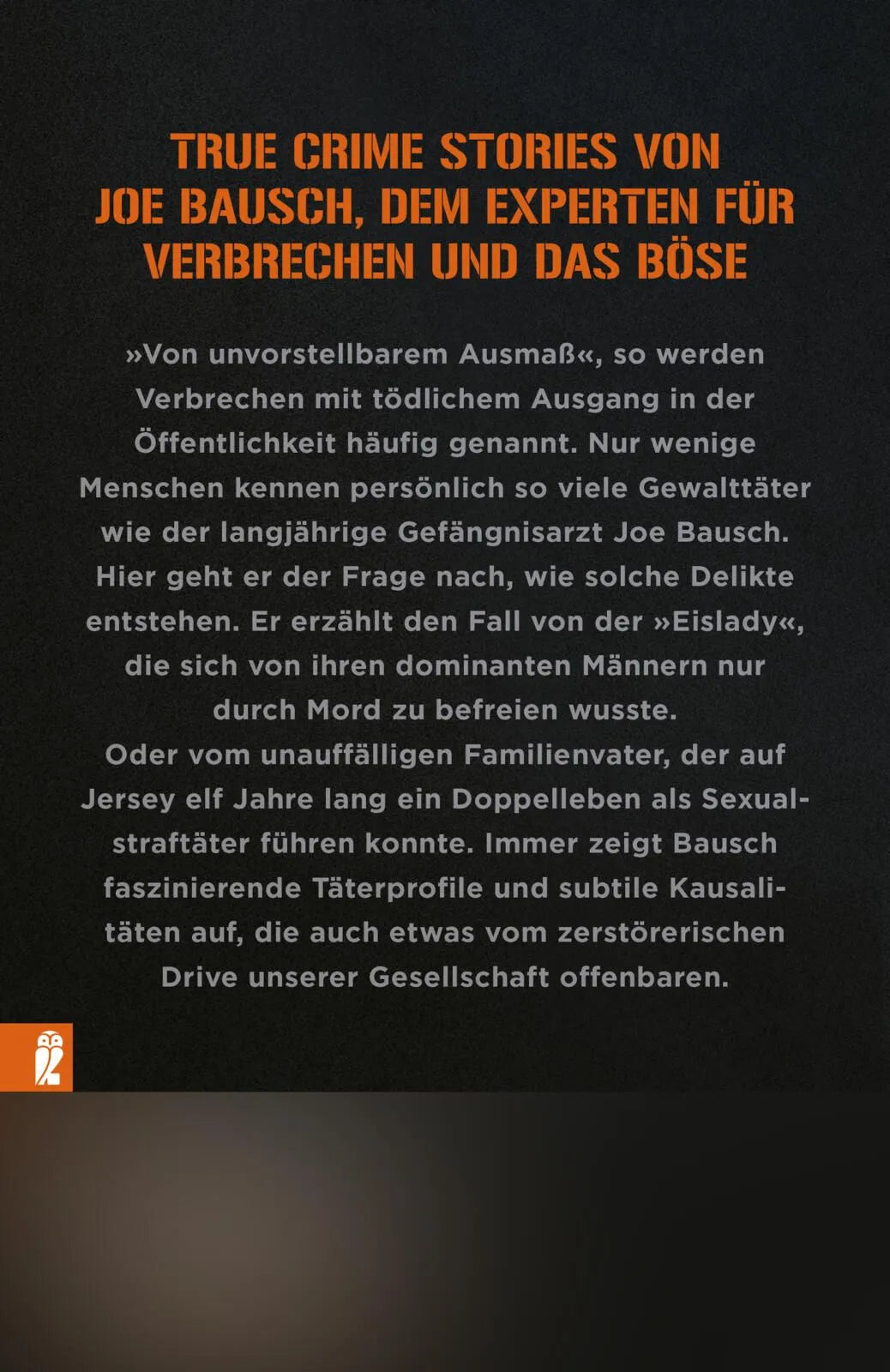Rückseite: Maxima Culpa (Taschenbuch)
