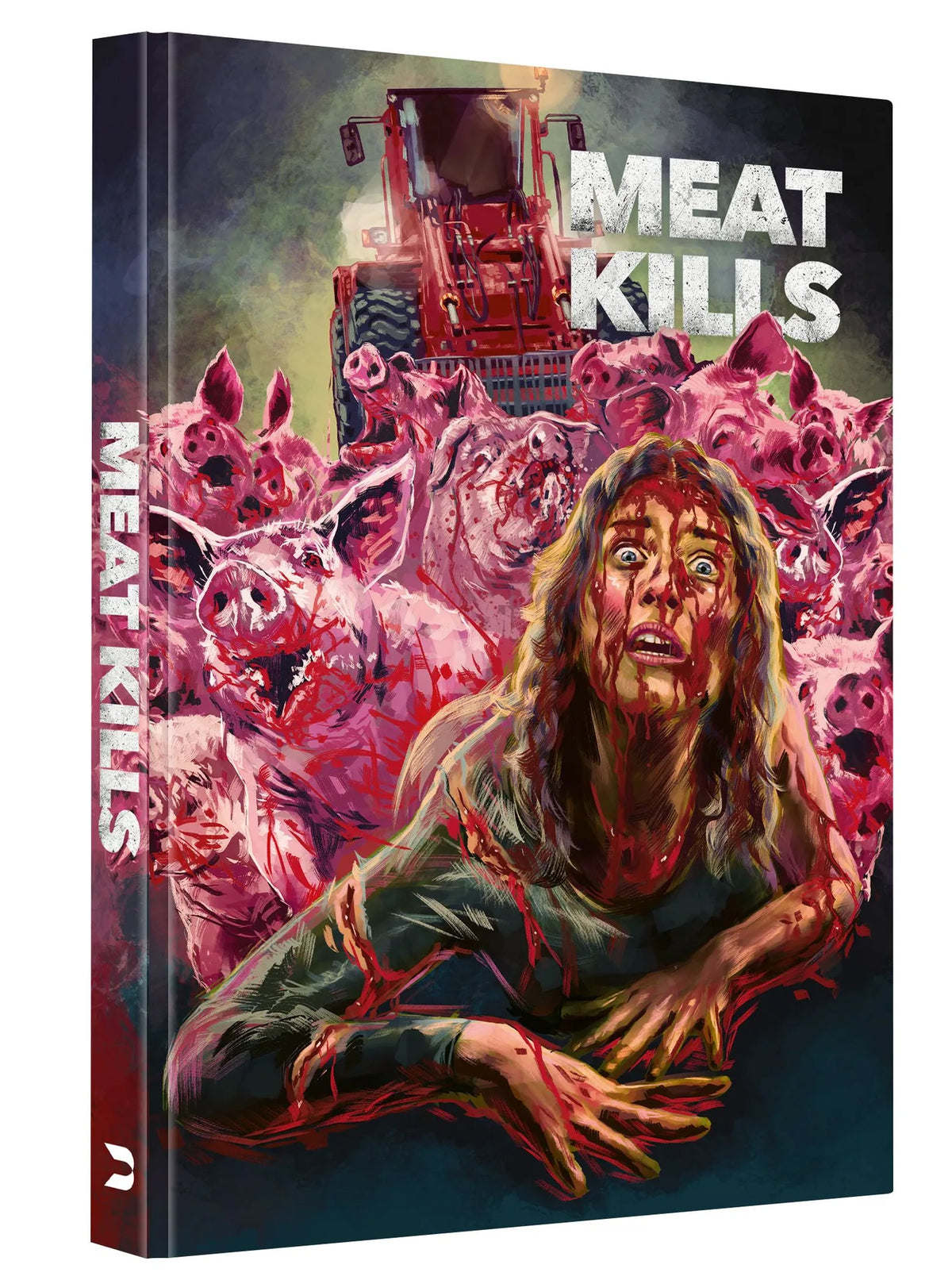 Produktansicht 2 von Meat Kills (uncut) - 2-Disc Limited Edition Mediabook (Blu-ray + DVD) - Cover E - Blu-ray – Mediabook