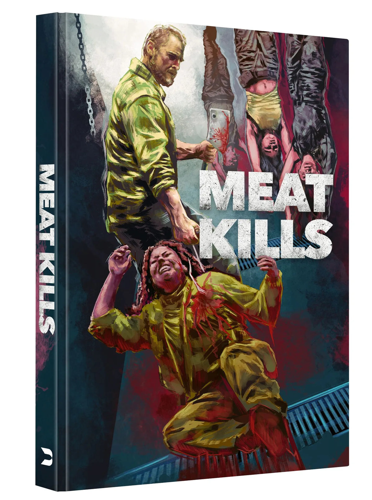 Produktansicht 2 von Meat Kills (uncut) - 2-Disc Limited Edition Mediabook (Blu-ray + DVD) - Cover B - Blu-ray – Mediabook