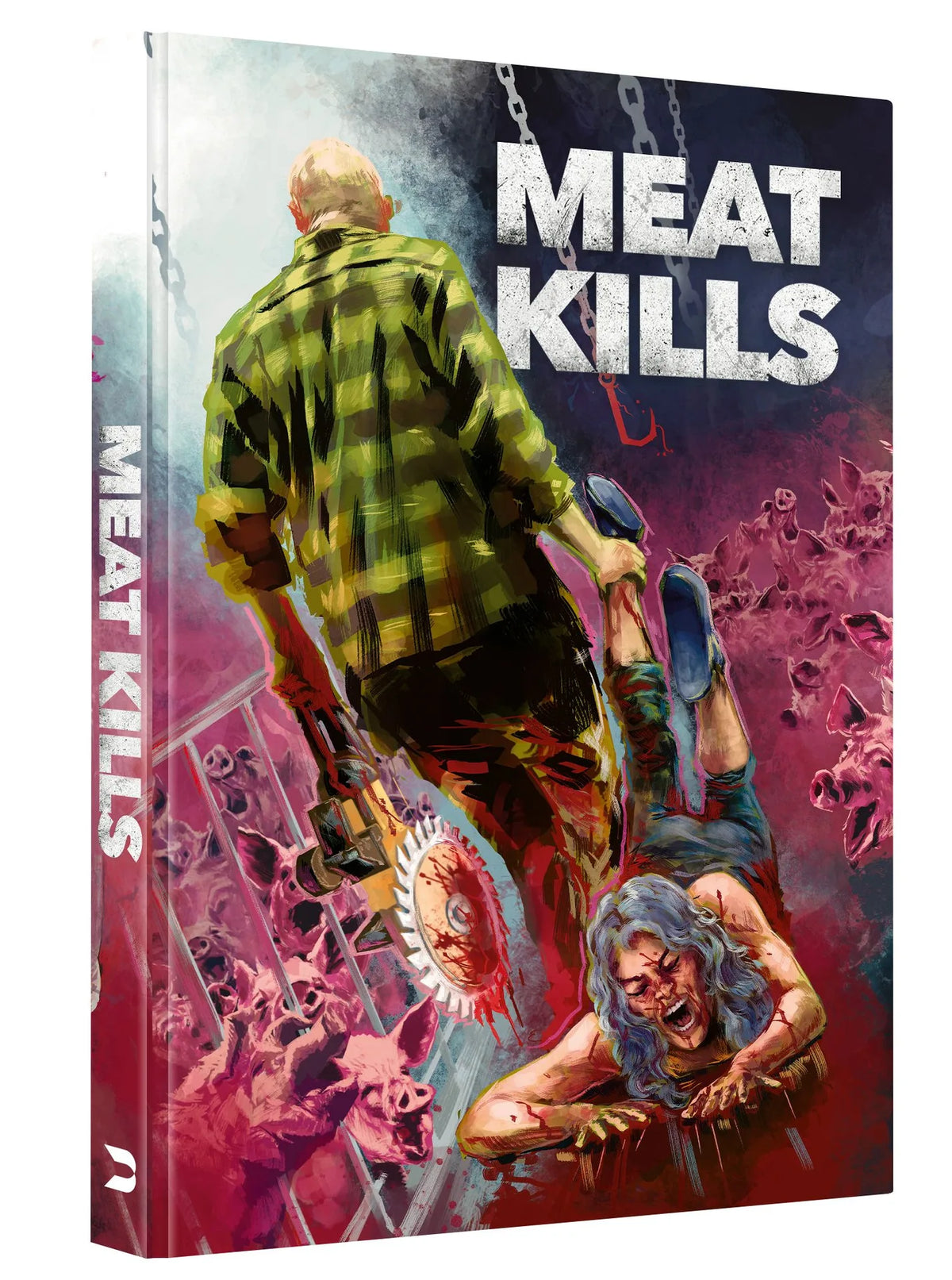 Produktansicht 2 von Meat Kills (uncut) - 2-Disc Limited Edition Mediabook (Blu-ray + DVD) - Cover D - Blu-ray – Mediabook