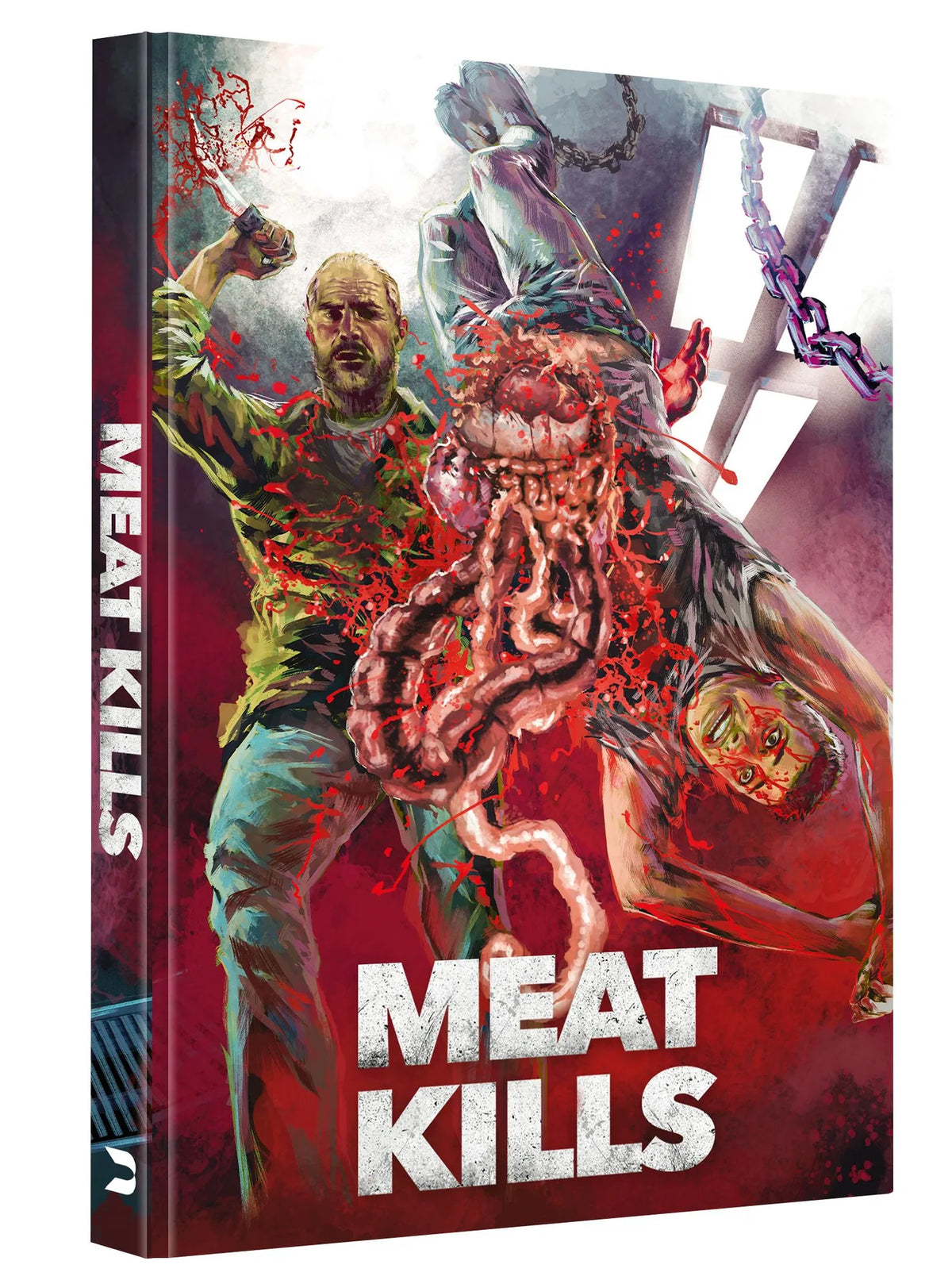 Produktansicht 2 von Meat Kills (uncut) - 2-Disc Limited Edition Mediabook (Blu-ray + DVD) - Cover C - Blu-ray – Mediabook