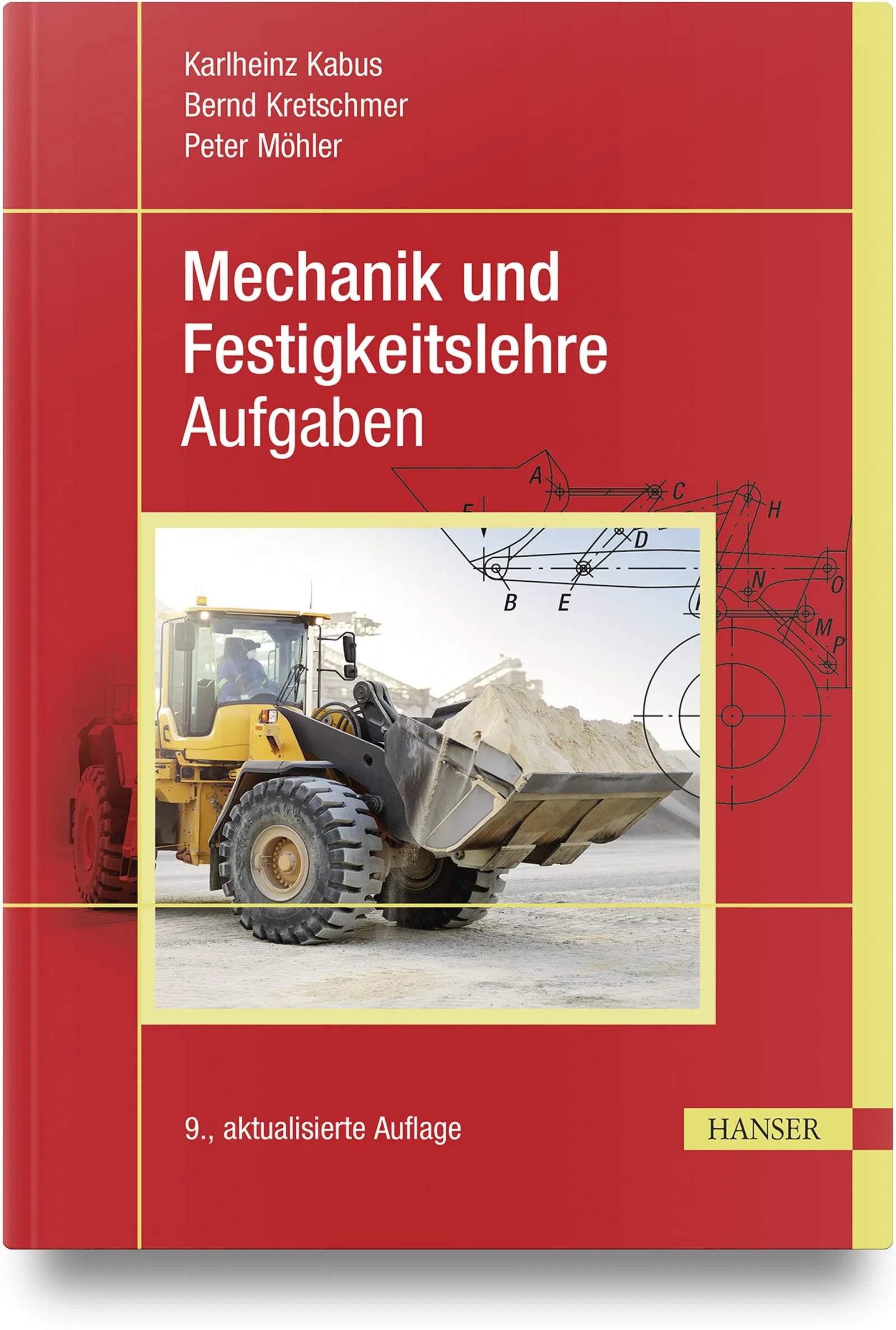Buchcover von 'Mechanik und Festigkeitslehre - Aufgaben' - Gebundene Ausgabe von Karlheinz Kabus