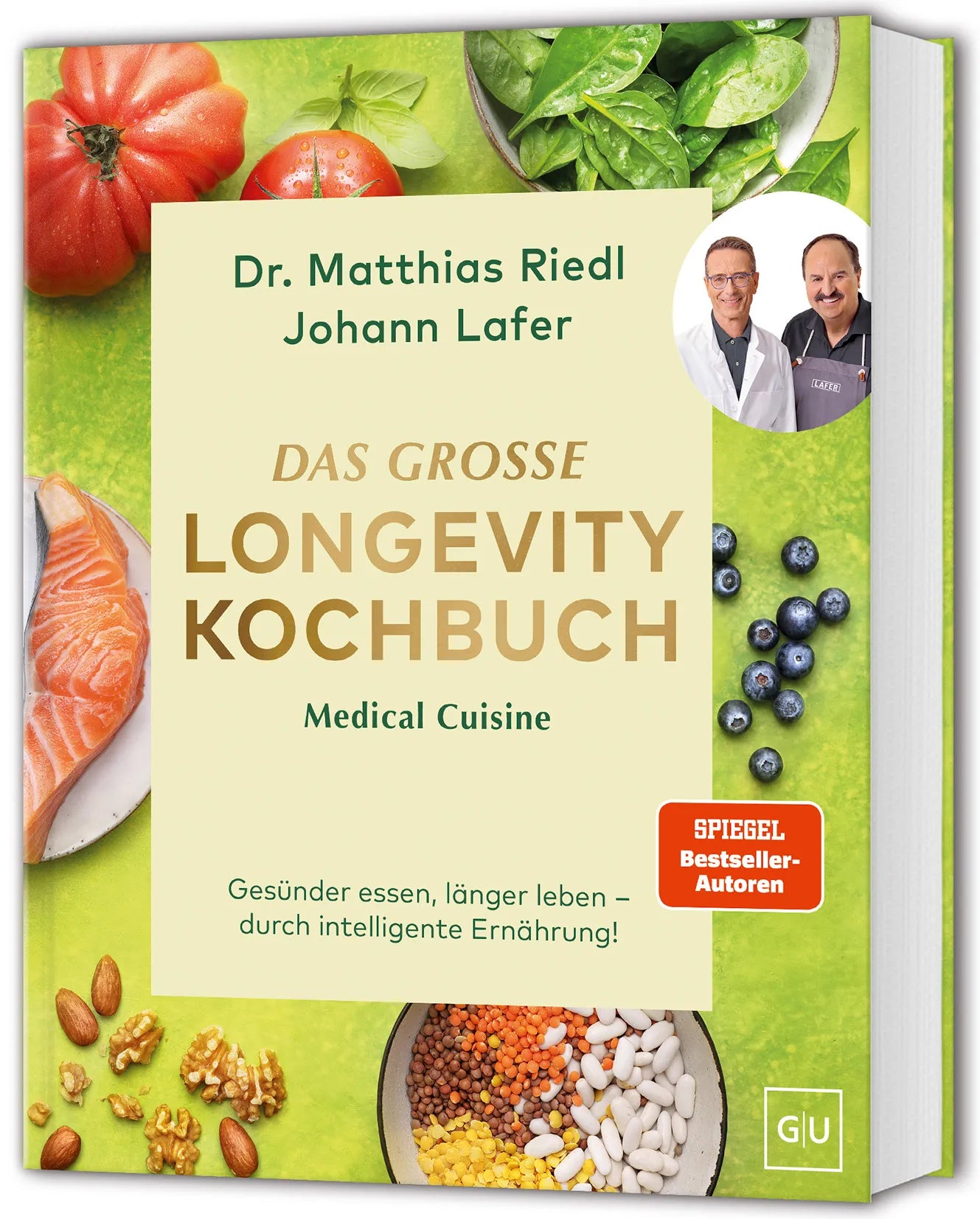 Buchcover von 'Medical Cuisine - Das große Longevity Kochbuch' - Gebundene Ausgabe von Johann Lafer