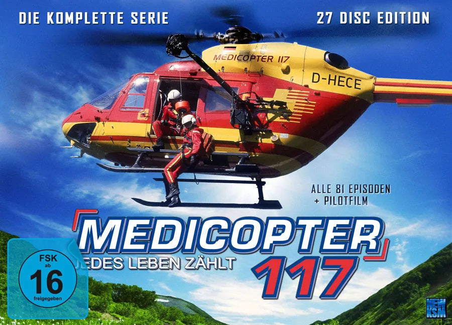 Medicopter 117 - Die komplette Serie  [27 DVDs] - DVD