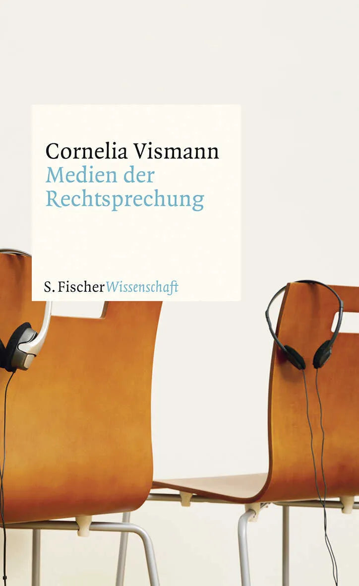 Buchcover von 'Medien der Rechtsprechung' - Taschenbuch von Cornelia Vismann