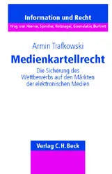Buchcover von 'Medienkartellrecht' - Taschenbuch von Armin Trafkowski