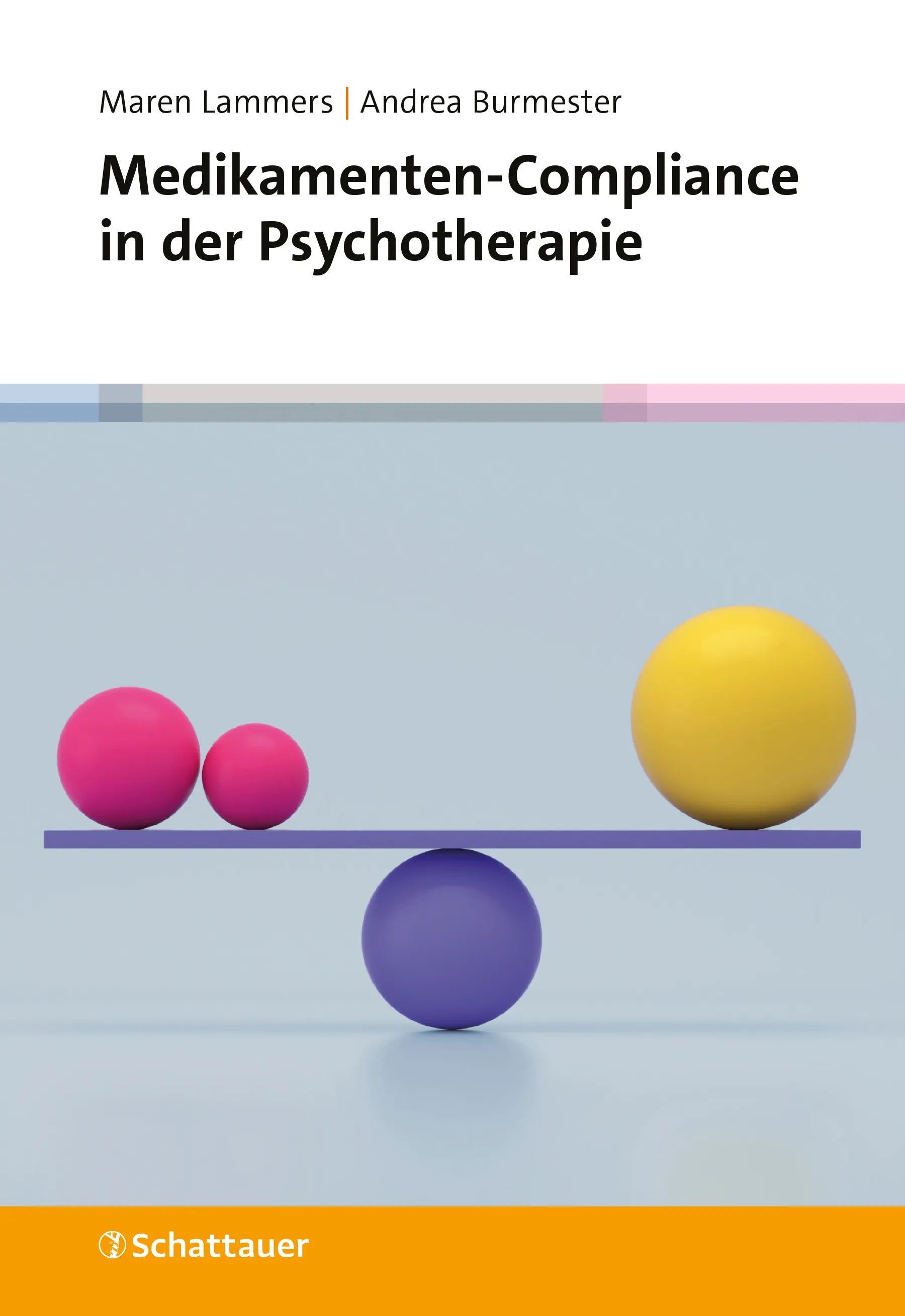 Buchcover von 'Medikamenten-Compliance in der Psychotherapie' - Paperback von Maren Lammers
