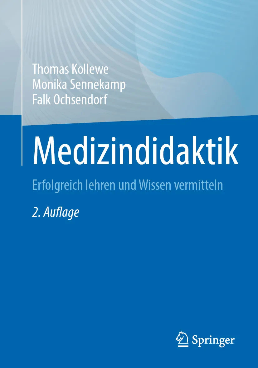 Cover: Medizindidaktik (E-Book) von Thomas Kollewe