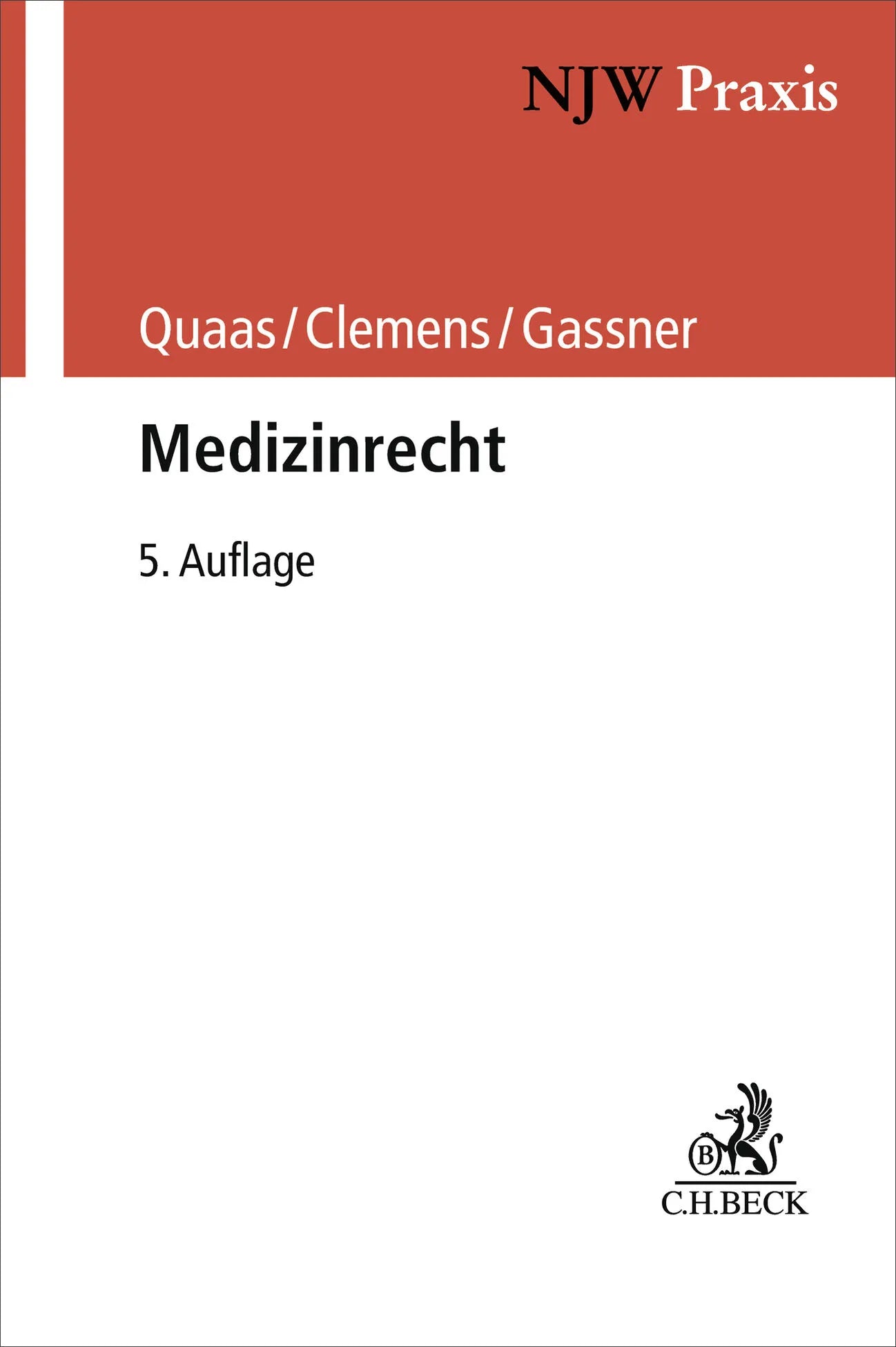 Cover: Medizinrecht (Hardcover) von Michael Quaas