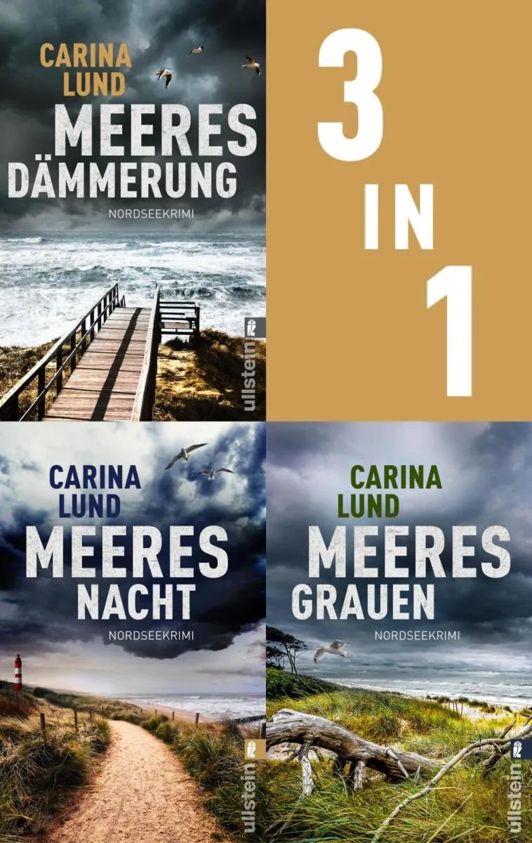 Cover: Meeresdämmerung // Meeresnacht // Meeresgrauen (E-Book) von Carina Lund
