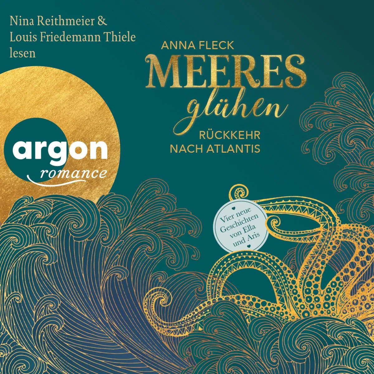 Cover: Meeresglühen - Rückkehr nach Atlantis - Meeresglühen (Hörbuch Download) von Anna Fleck