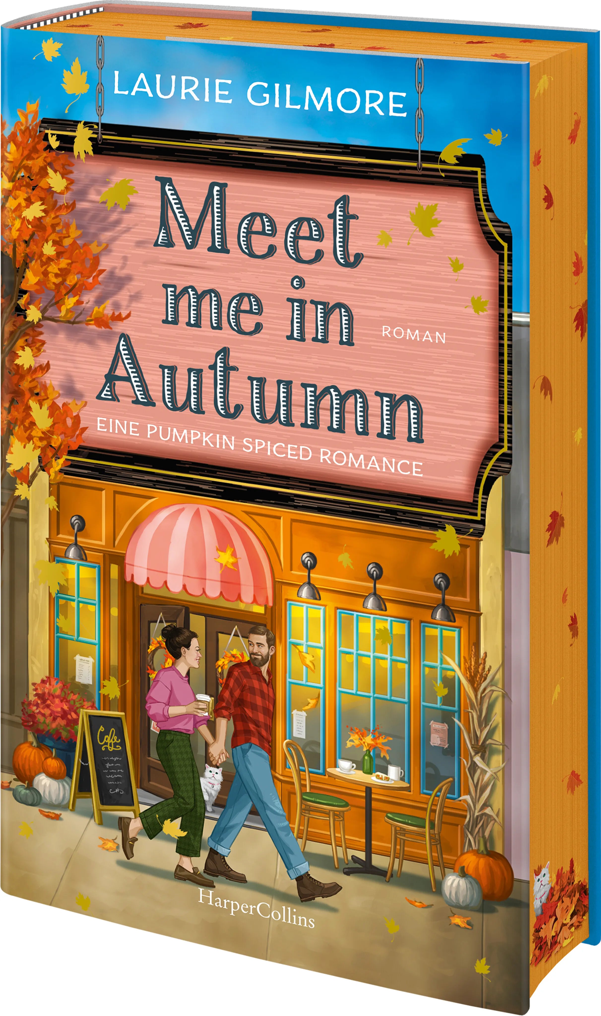 Buchcover von 'Meet me in Autumn. Eine Pumpkin spiced Romance' - Gebundene Ausgabe von Laurie Gilmore