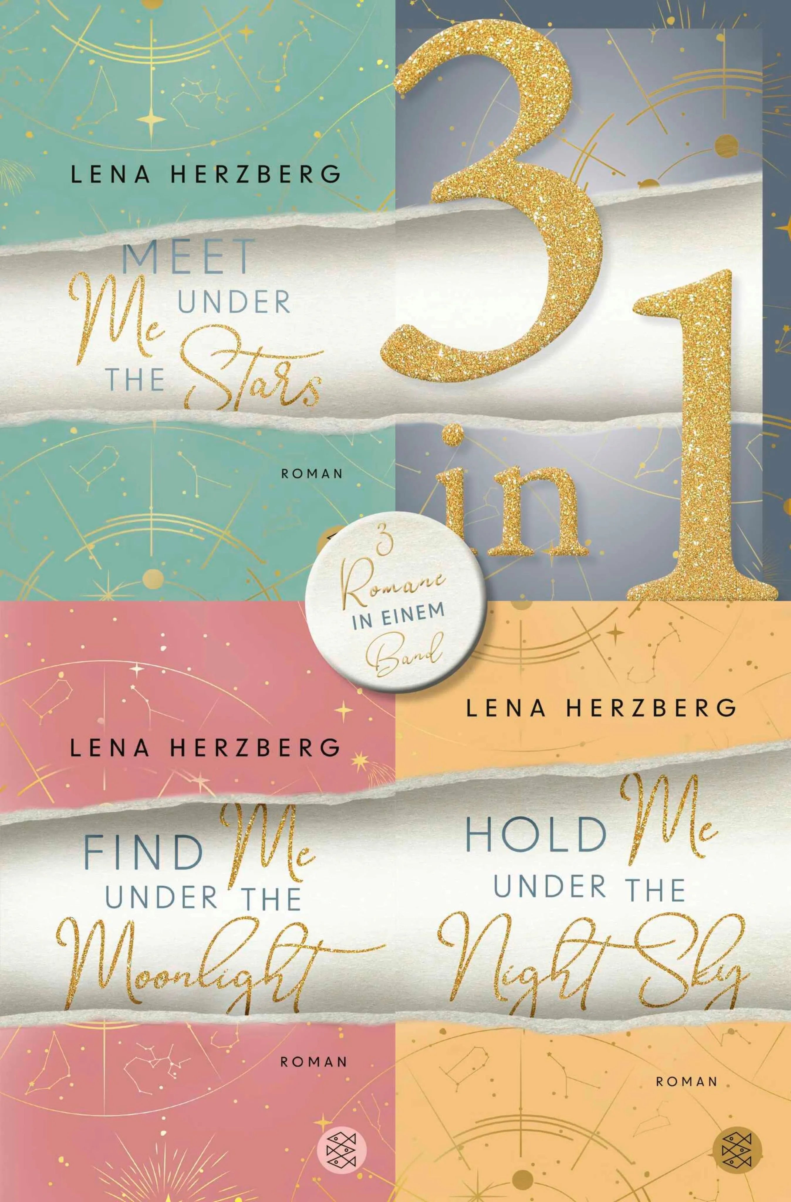Cover: Meet Me Under The Stars / Find Me Under The Moonlight / Hold Me Under The Night Sky - Drei Romane in einem Band (E-Book) von Lena Herzberg