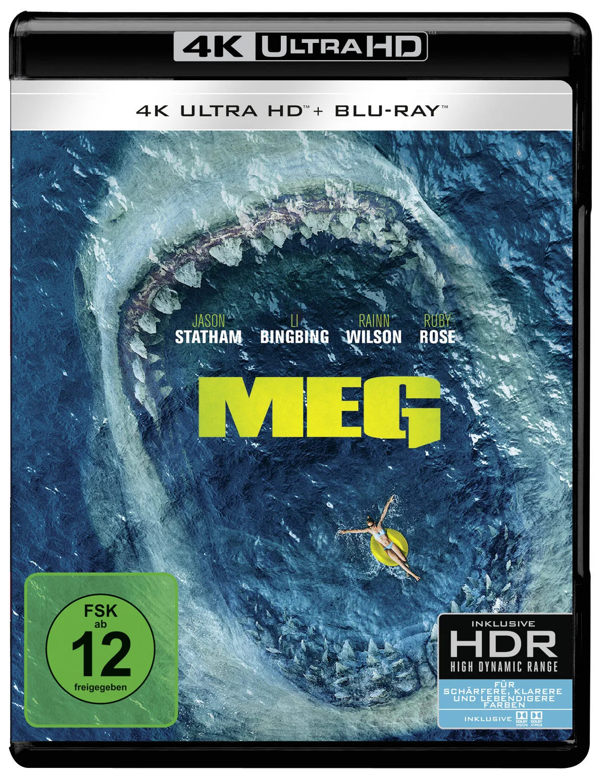 MEG  (+ Blu-ray 2D) - Blu-ray 4K Ultra HD
