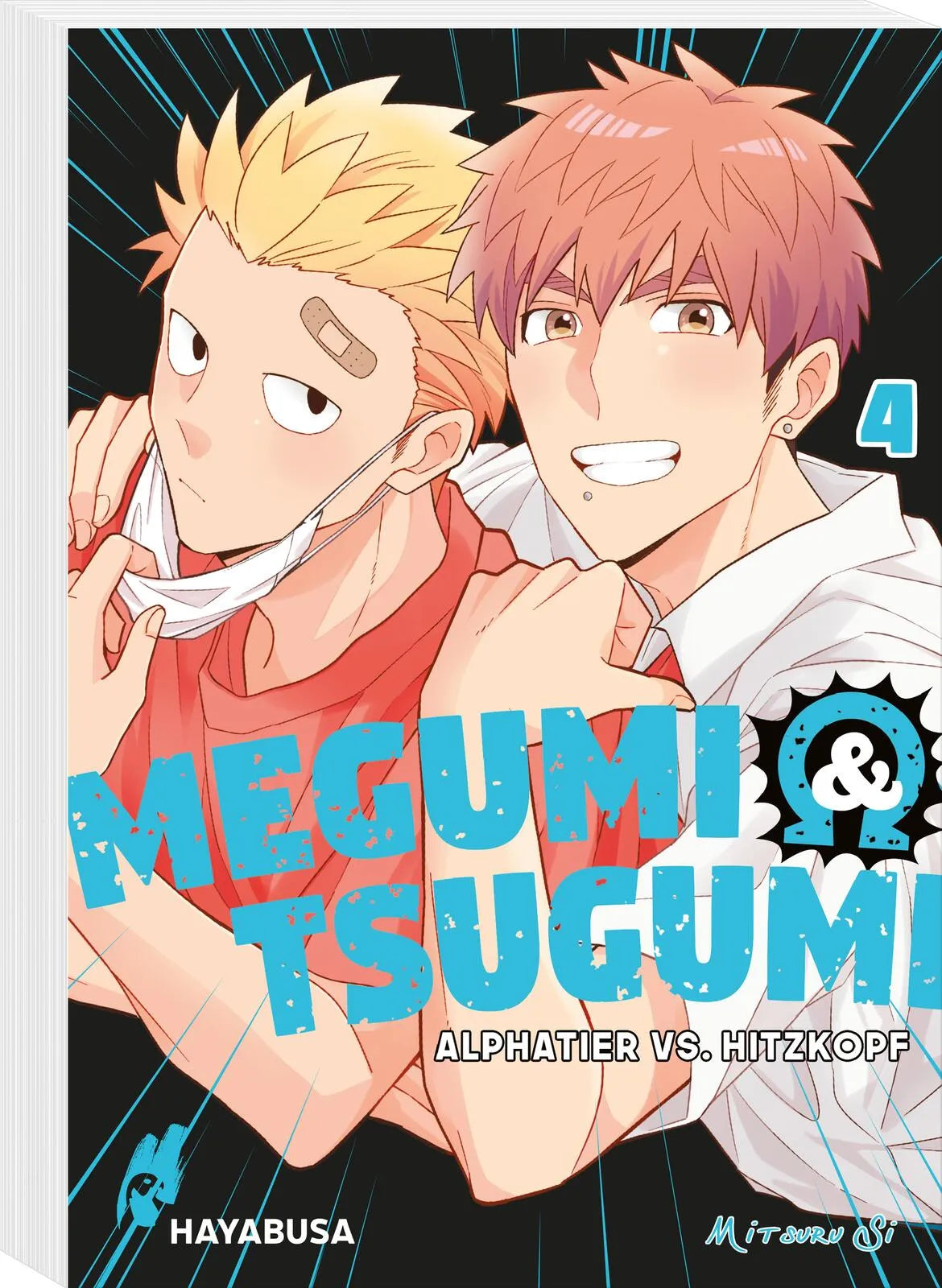 Buchcover von 'Megumi & Tsugumi – Alphatier vs. Hitzkopf 4' - Taschenbuch von Mitsuru Si