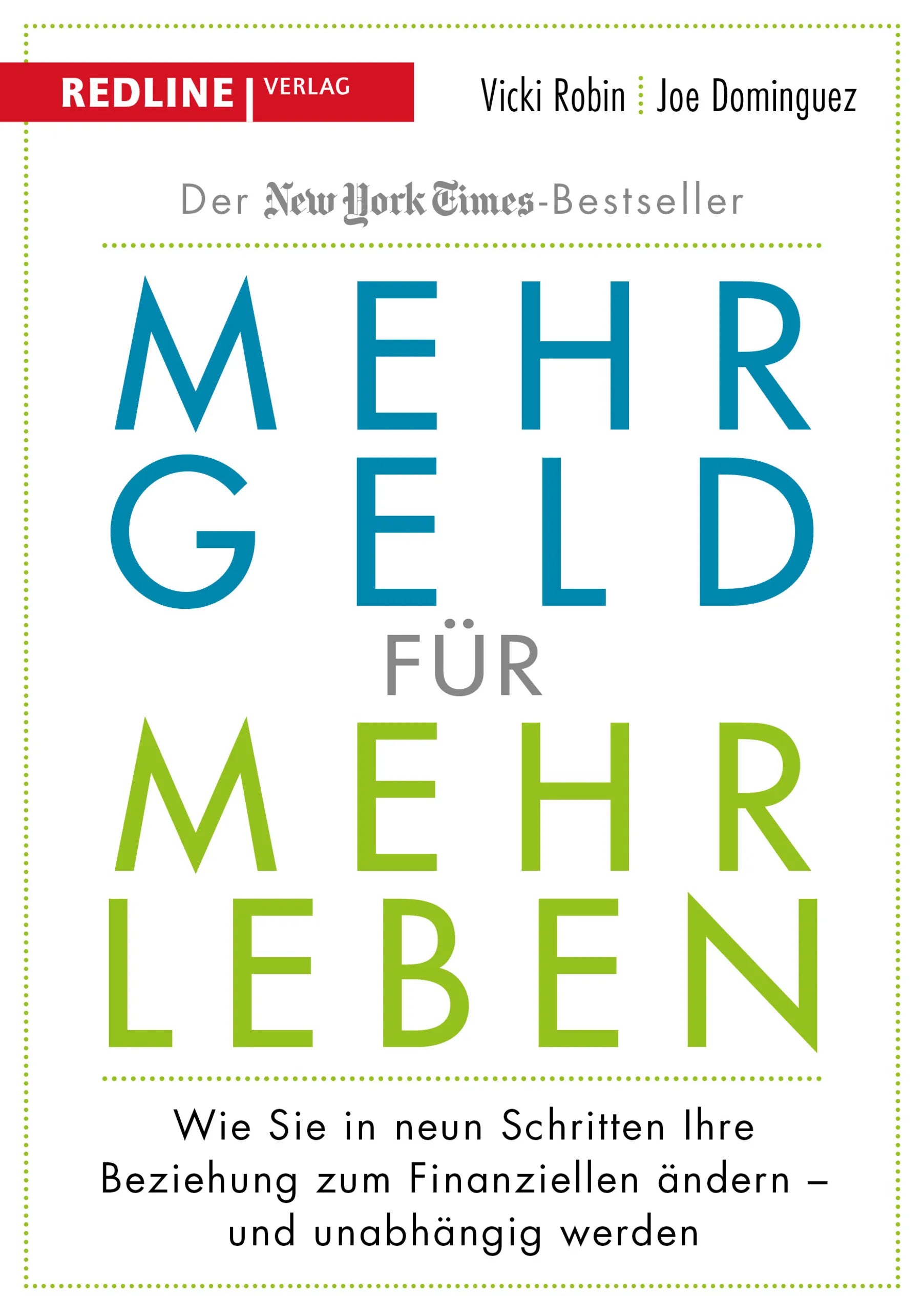 Buchcover von 'Mehr Geld für mehr Leben' - Taschenbuch von Vicki Robin
