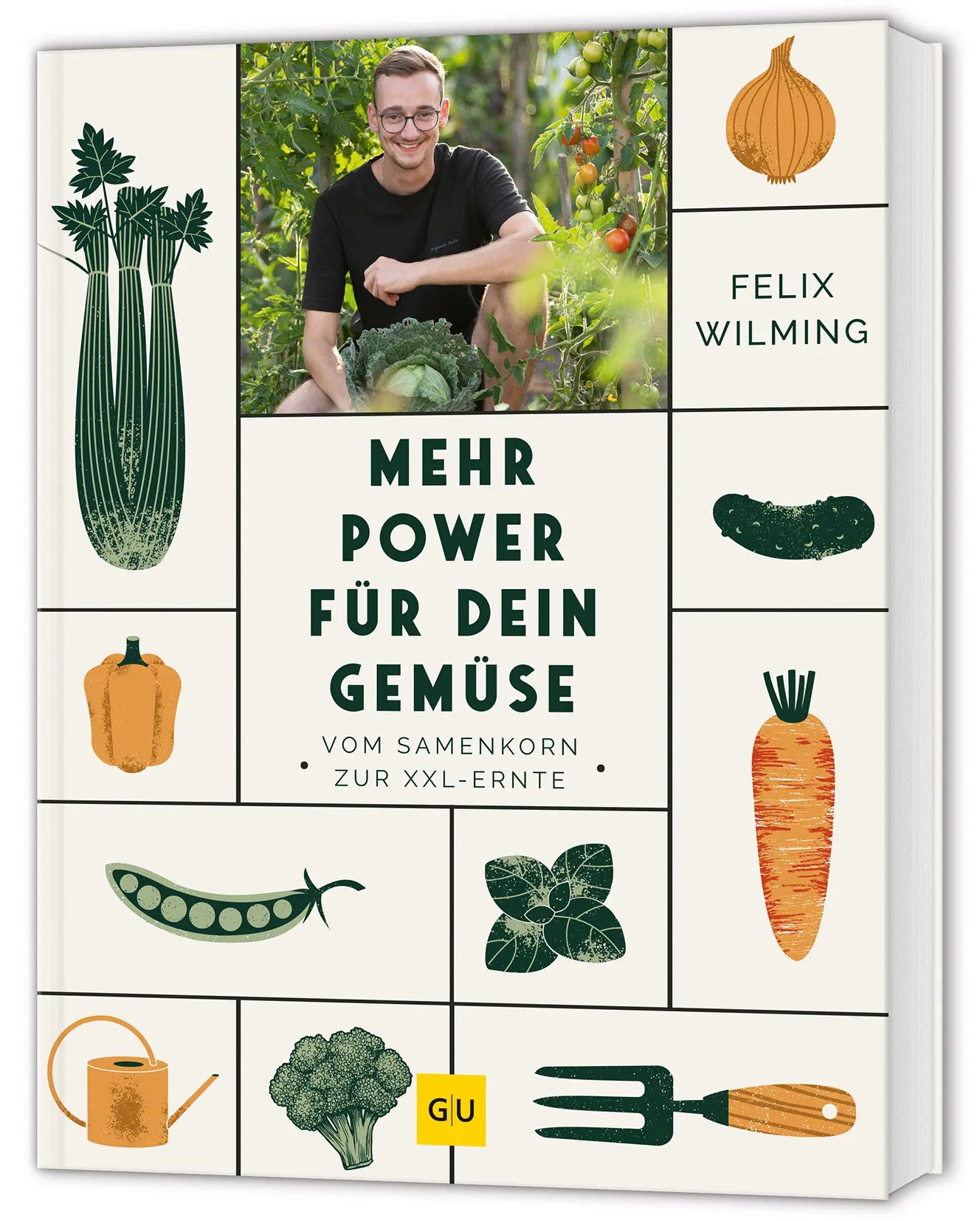 Buchcover von 'Mehr Power für dein Gemüse' - Gebundene Ausgabe von Felix Wilming